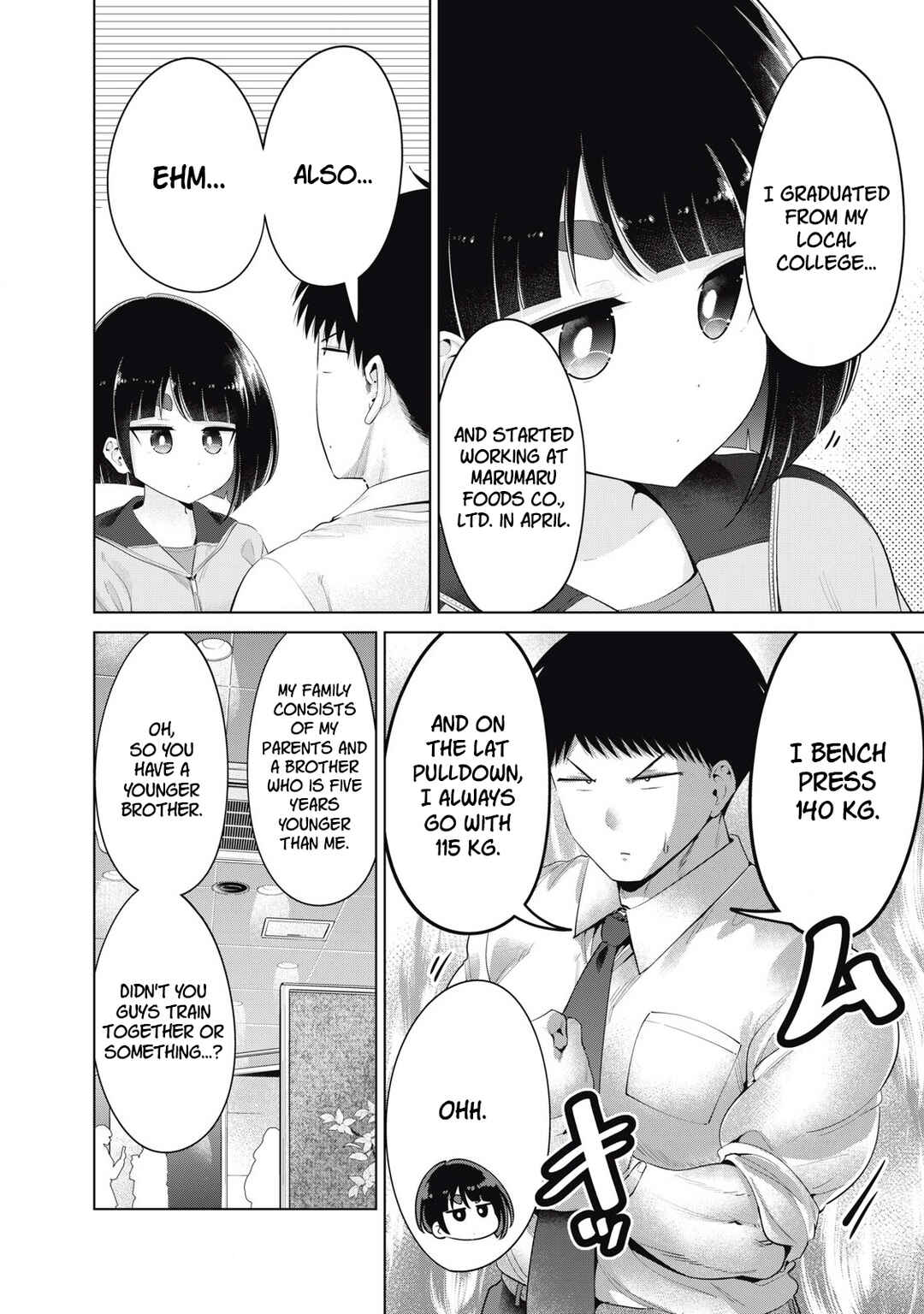 Ookii Muki Muki Chiisai Muchi Muchi Chapter 38 - Page 6