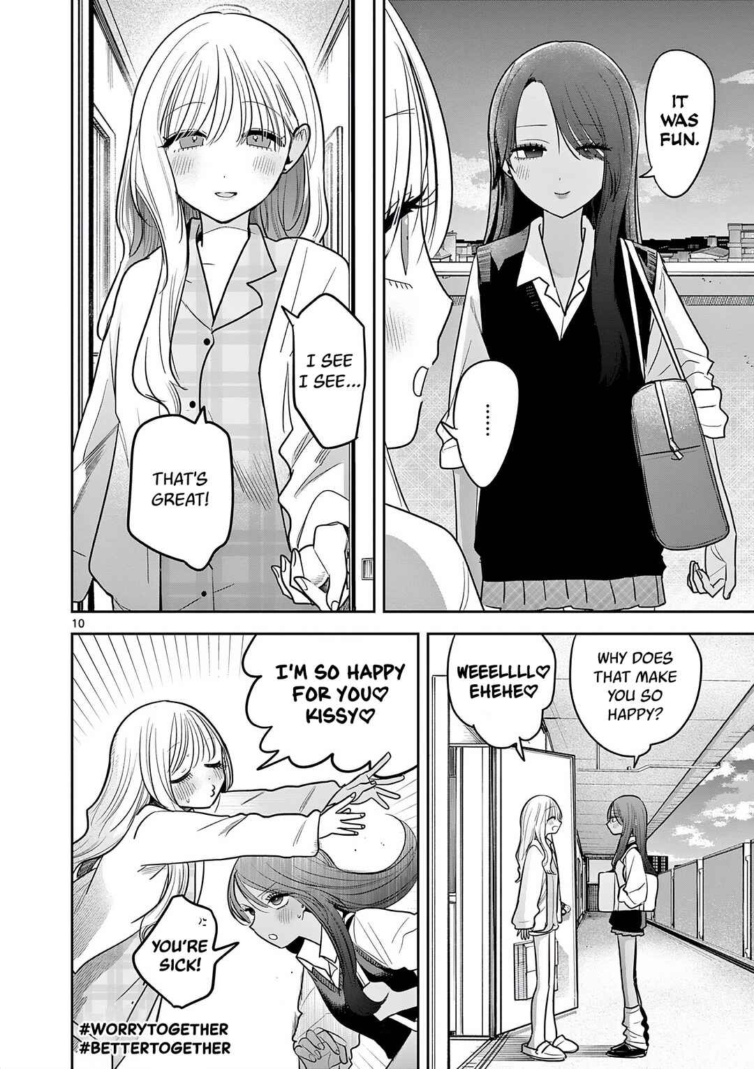 #Gyaru to Gyaru no Yuri Chapter 14 - Page 10