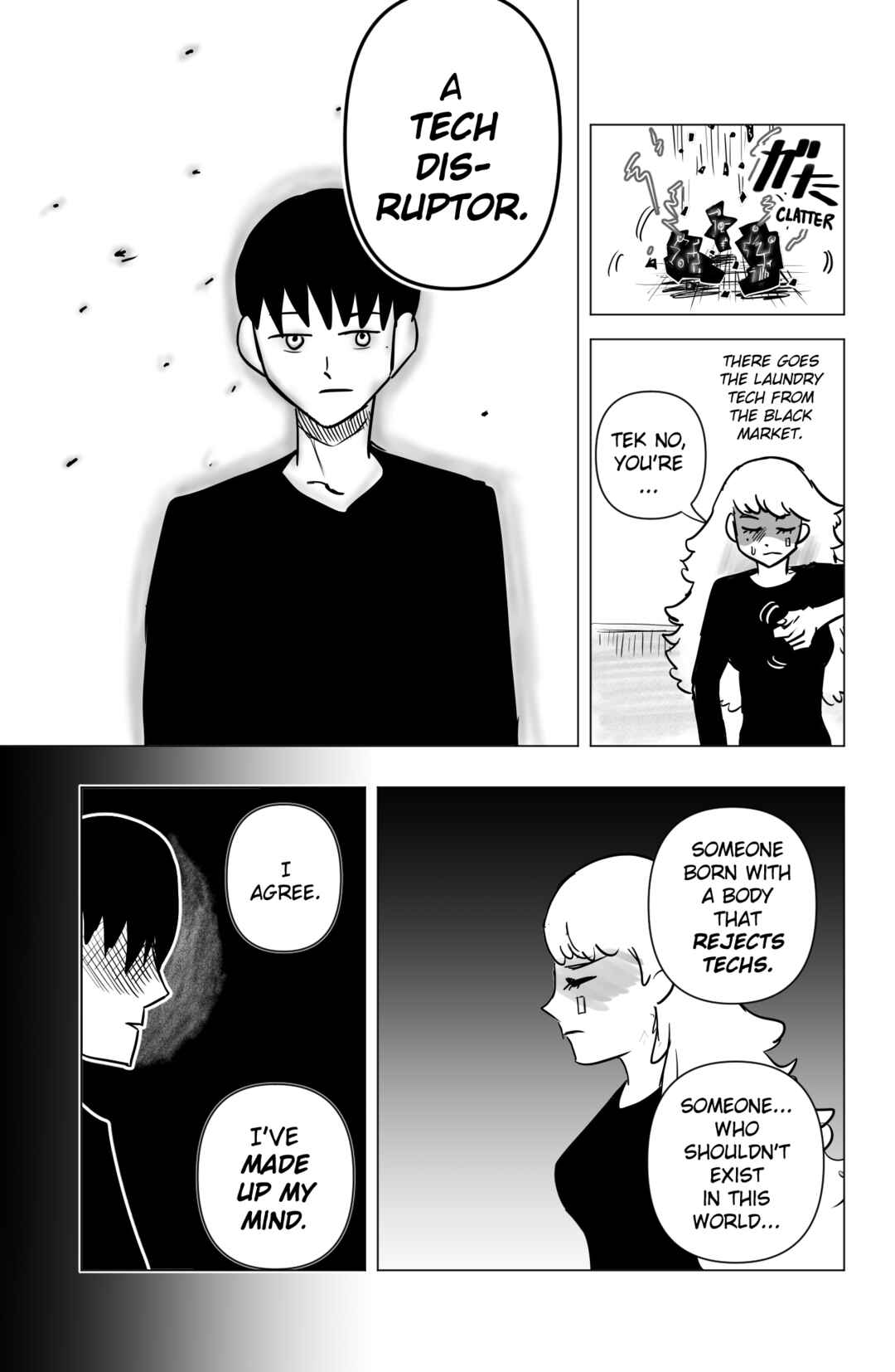 TEKNO: Sci-Fi Shonen Manga! Chapter 1 - Page 10