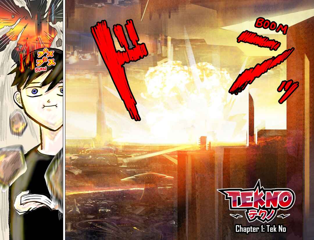 TEKNO: Sci-Fi Shonen Manga! Chapter 1 - Page 2