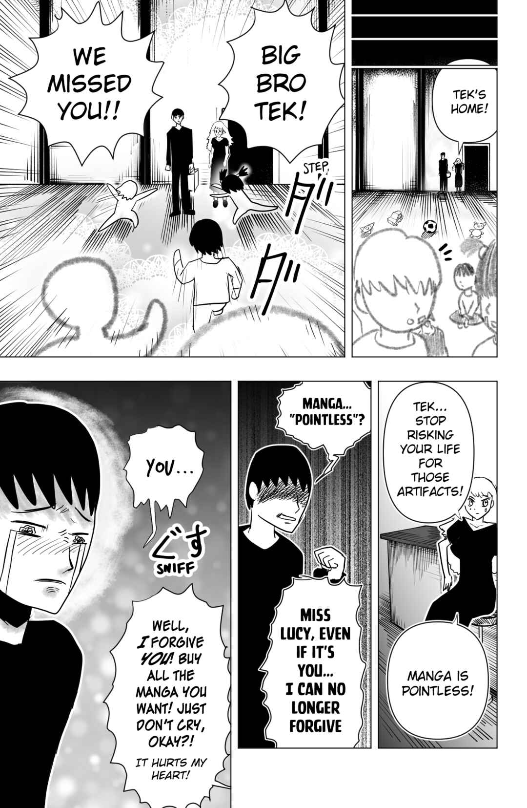 TEKNO: Sci-Fi Shonen Manga! Chapter 1 - Page 8