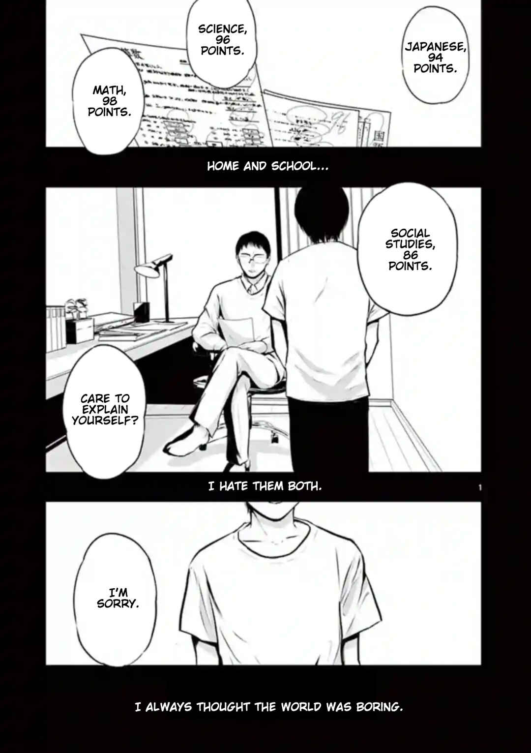 Naito Shishiruirui Messatsu Death Road Chapter 5 - Page 1