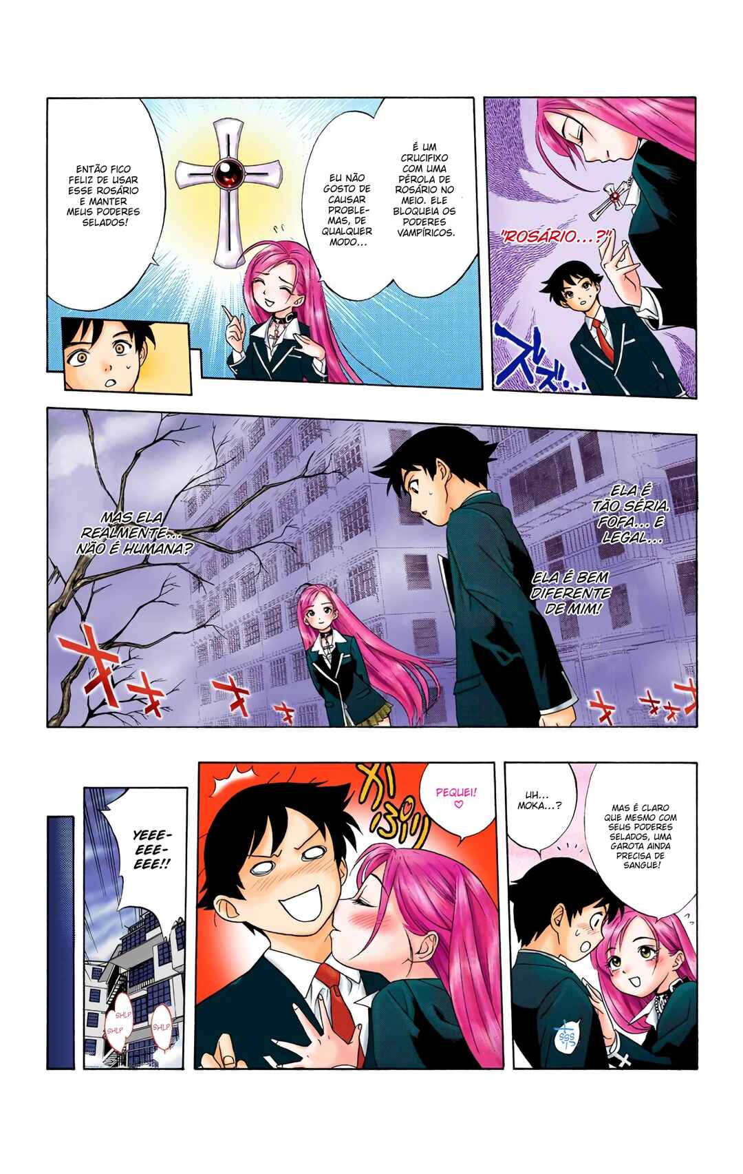 Rosario+Vampire (Official Colored) Chapter 1 - Page 32