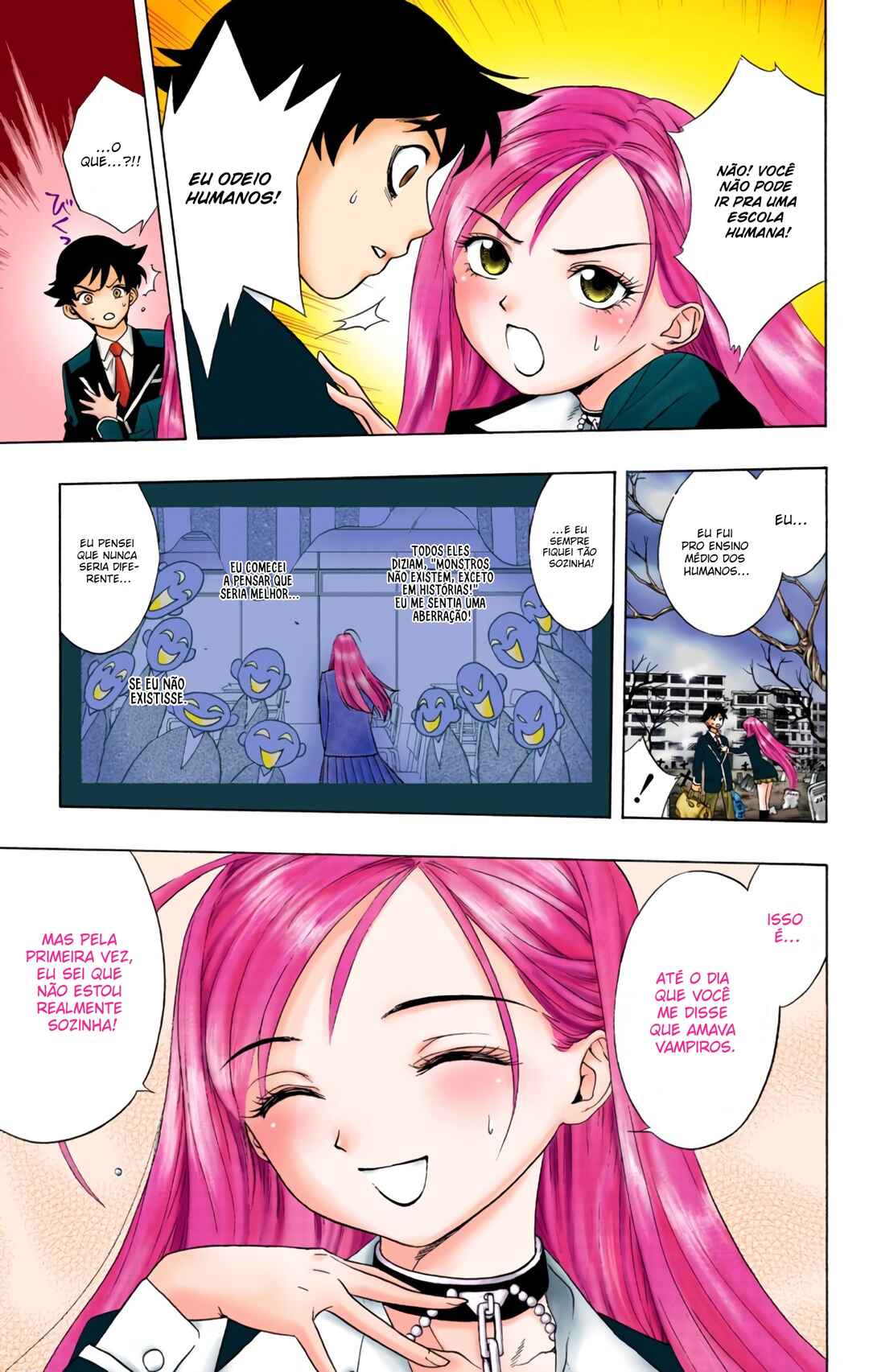 Rosario+Vampire (Official Colored) Chapter 1 - Page 36
