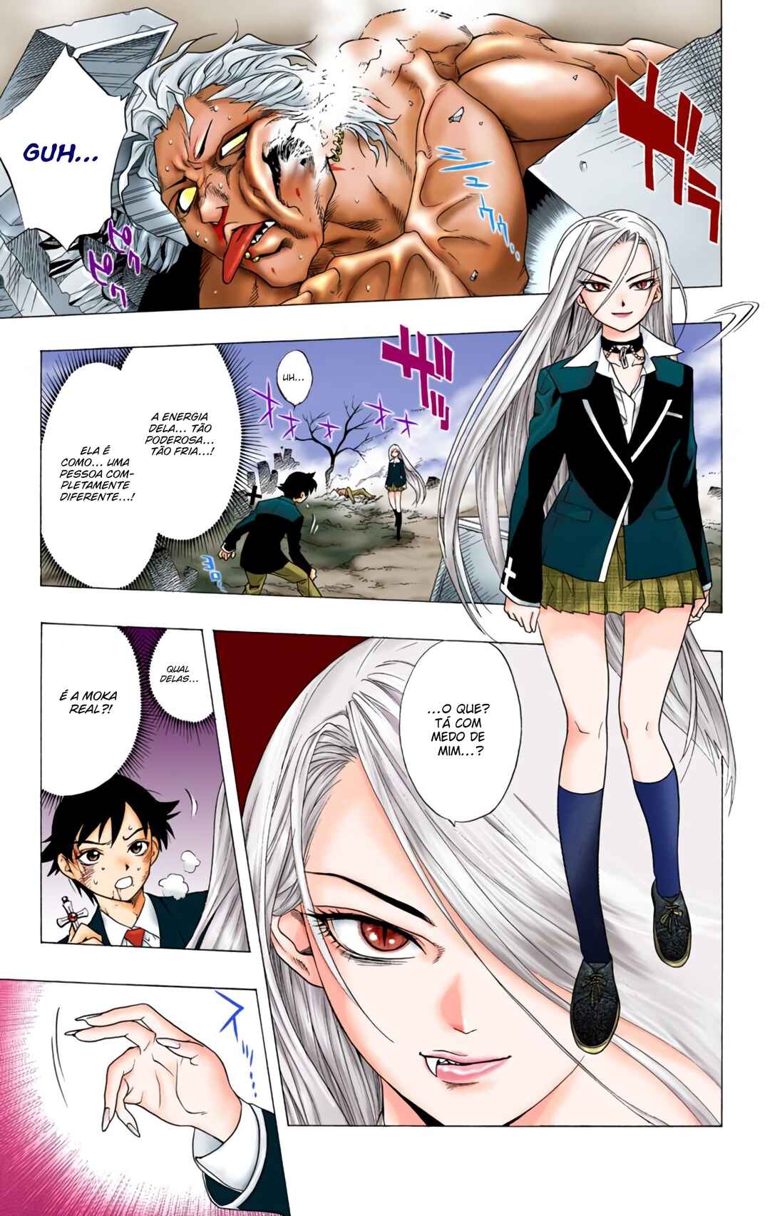 Rosario+Vampire (Official Colored) Chapter 1 - Page 55