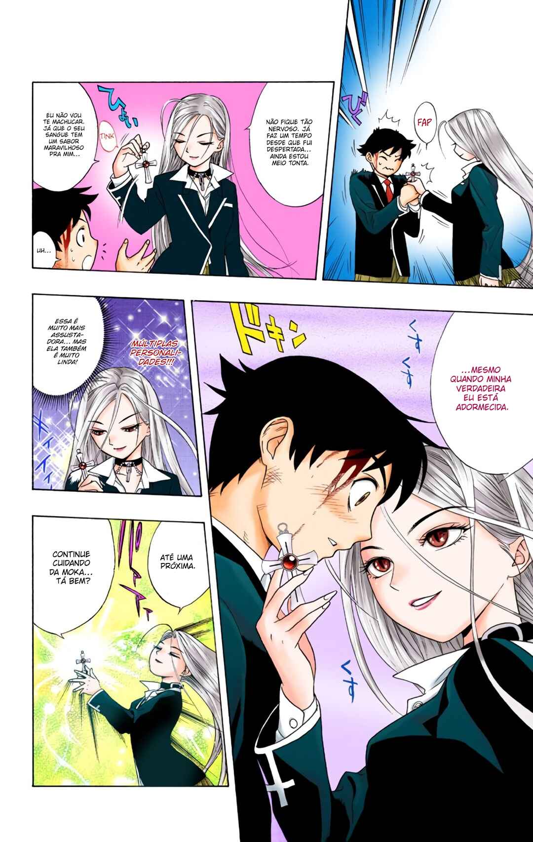 Rosario+Vampire (Official Colored) Chapter 1 - Page 56