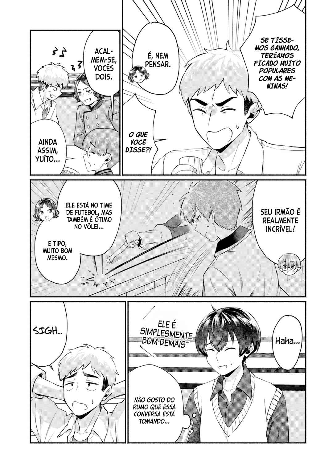Douyara Ore wa Imadoki Gal na Toshiue Osananajimi kara Gekiomo Kanjou wo Mukerareteiru Rashii Chapter 6 - Page 10