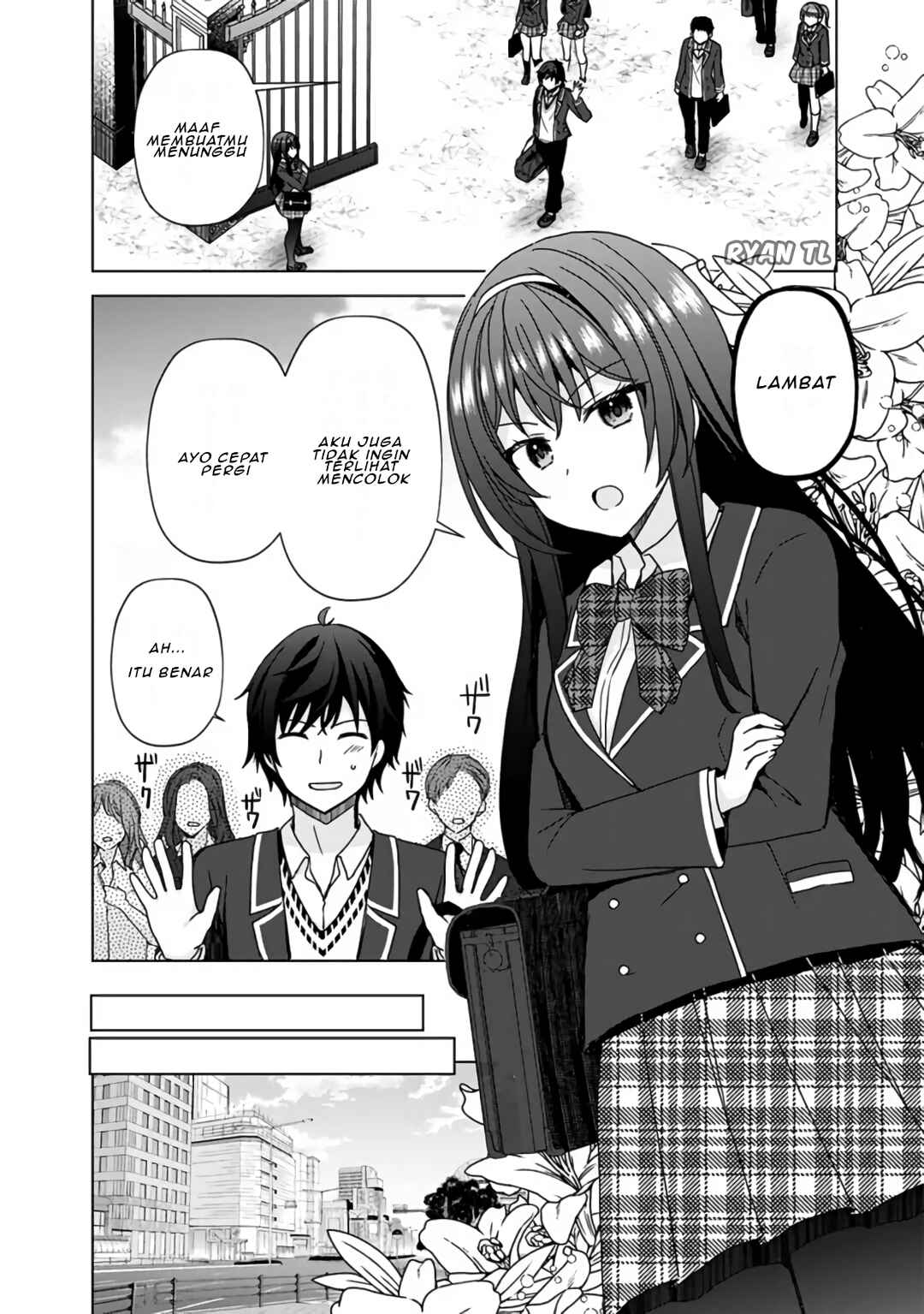 Iinazuke ga Dekita to Omottara, Sono Iinazuke ga Gakkou de Yuumei na "Akuyaku Reijou" Dattan dakedo, Dou Sureba Ii? Chapter 2.1 - Page 9