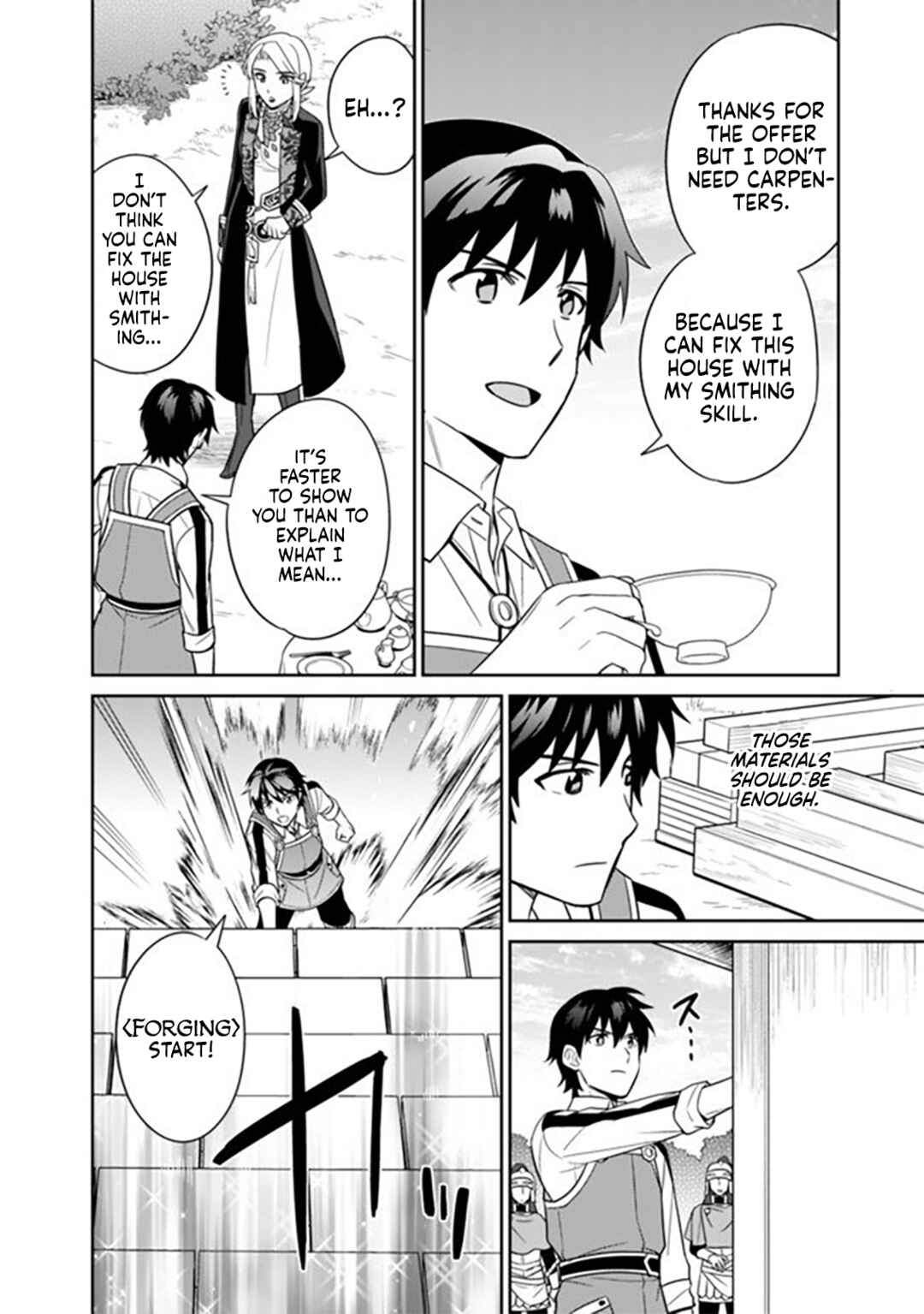 Seisan Shoku o Kiwame Sugi Tara Densetsu no Buki ga Ore no Yome ni Narinashita Chapter 12 - Page 9