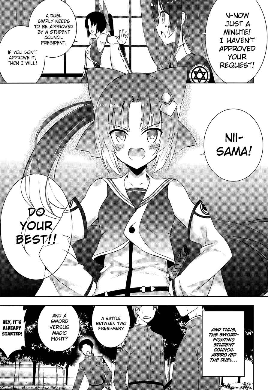 Magika no Kenshi to Shoukan Maou Chapter 6 - Page 9