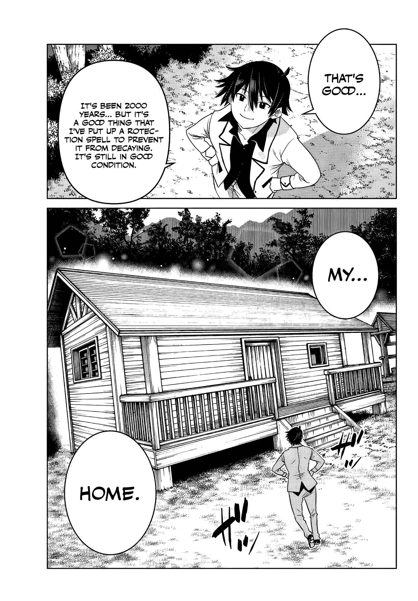 Ochikobore Datta Ani ga Jitsuha Saikyou ~Shijou Saikyou no Yuusha wa Tensei-shi, Gakuen de Mujikaku ni Musou Suru~ Chapter 4.5 - Page 9
