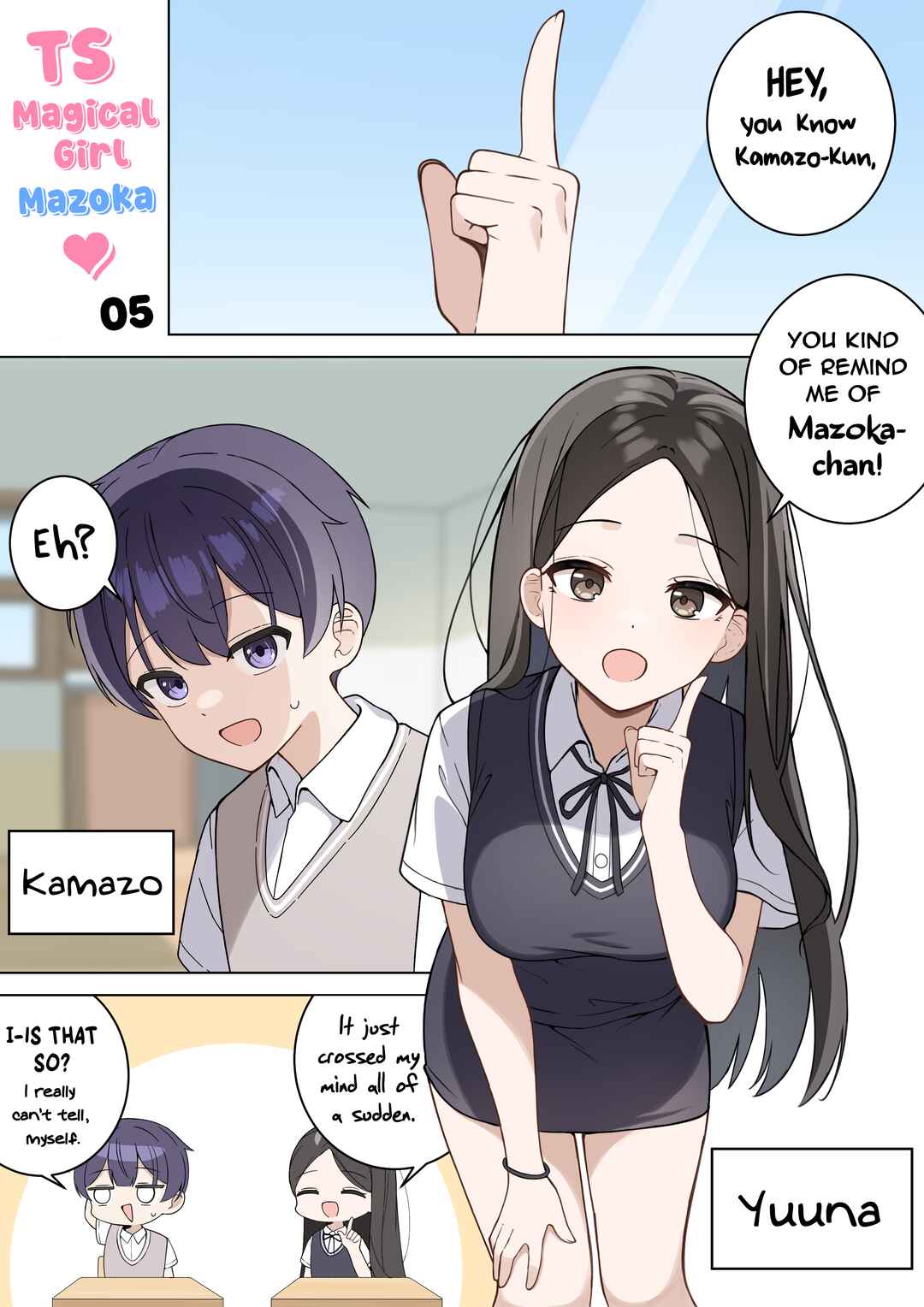 TS Mahou Shoujo ♥ Mazoka Chapter 5 - Page 1