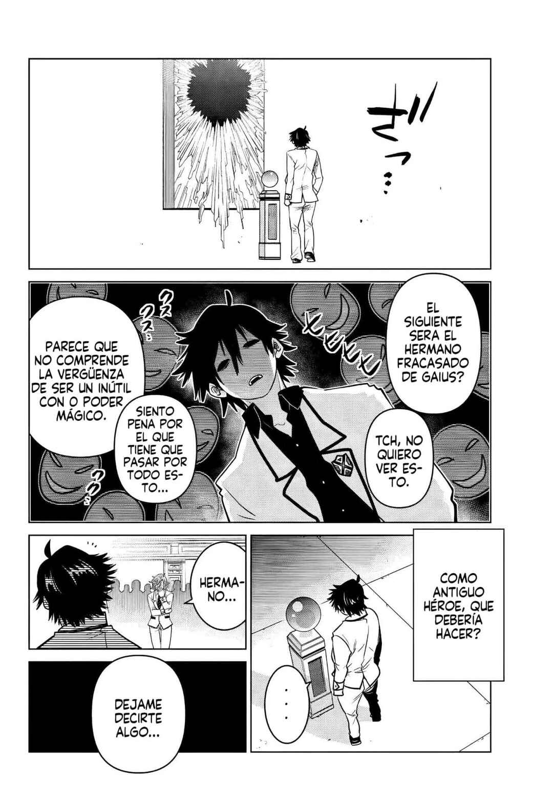 Ochikobore Datta Ani ga Jitsuha Saikyou ~Shijou Saikyou no Yuusha wa Tensei-shi, Gakuen de Mujikaku ni Musou Suru~ Chapter 1 - Page 40