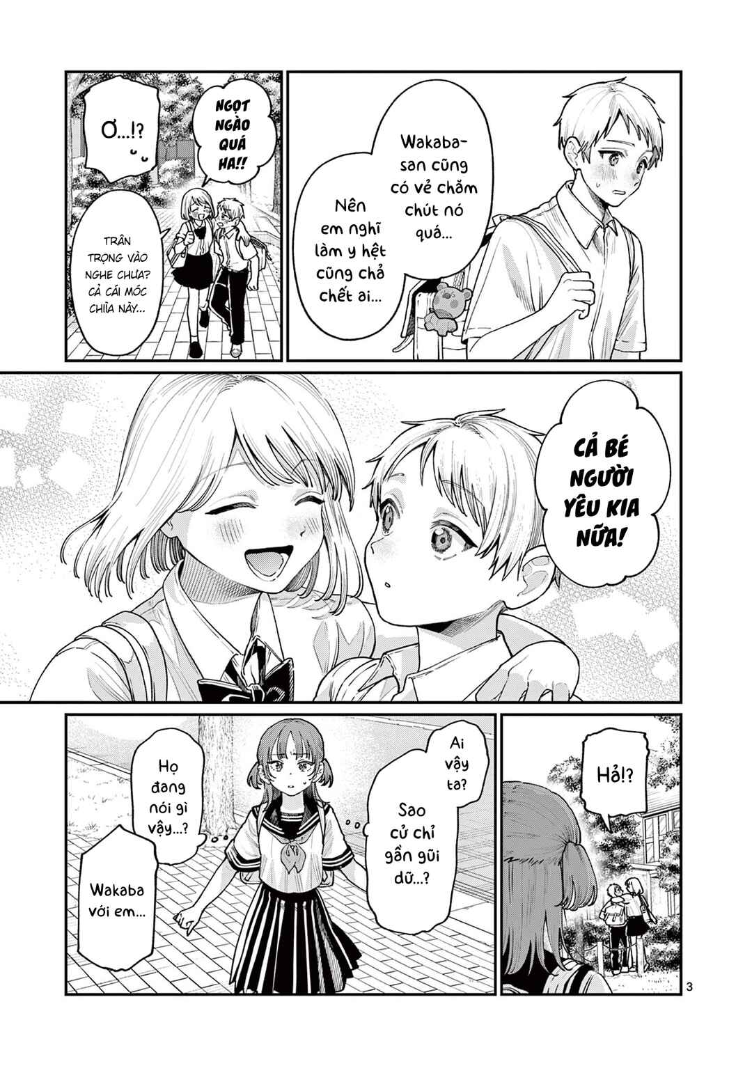 Wakaba-san Chi no Aoi Koi Chapter 26 - Page 3