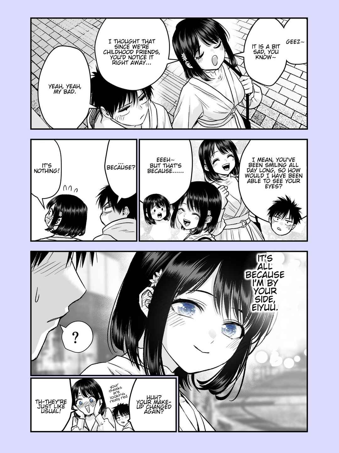 Osananajimi to wa Romcom ni Naranai - Twitter side stories Chapter 110.5 - Page 3