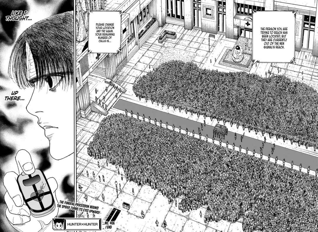 Hunter x Hunter Chapter 406 - Page 18