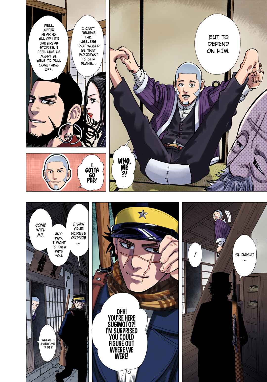 Golden Kamuy (Official Colored) Chapter 90 - Page 16
