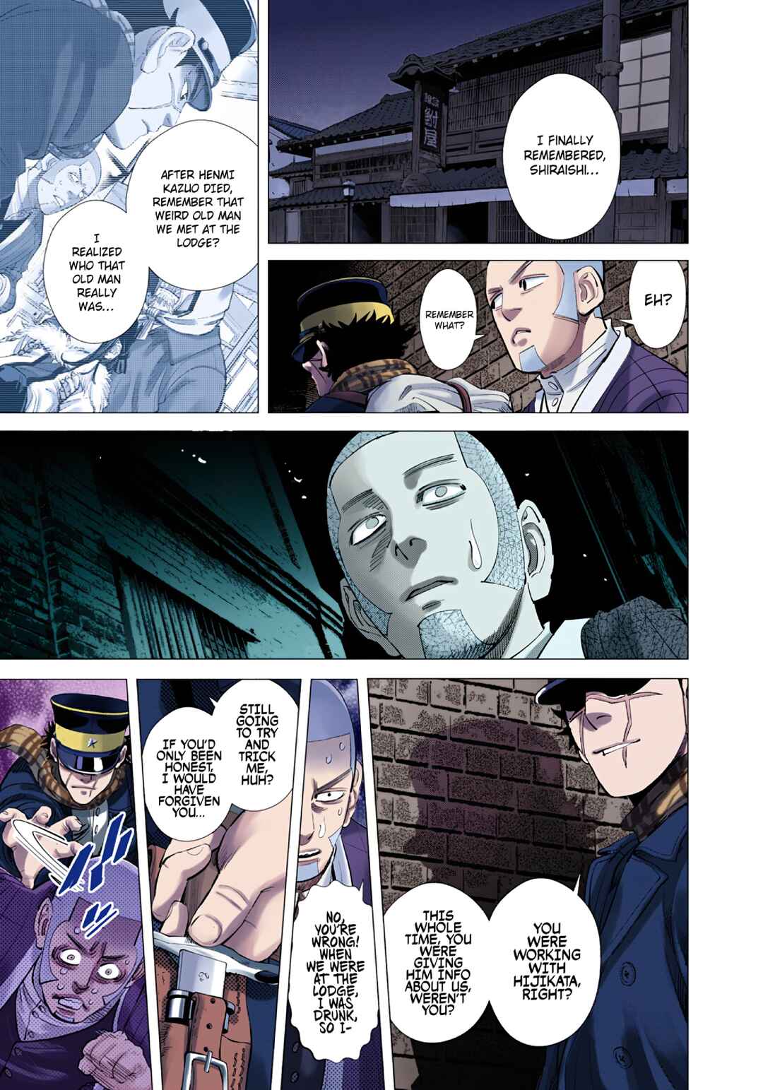 Golden Kamuy (Official Colored) Chapter 90 - Page 17