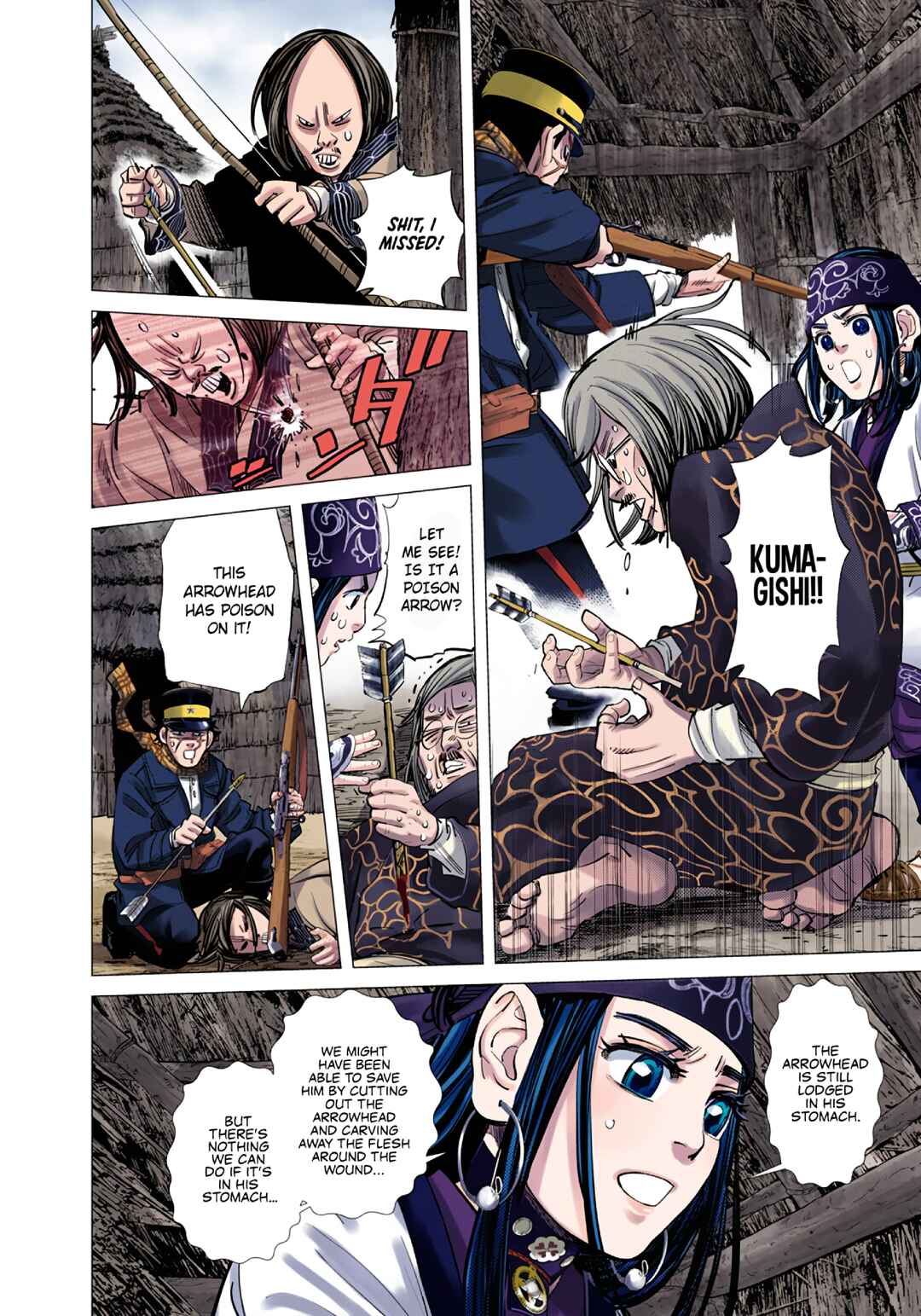 Golden Kamuy (Official Colored) Chapter 90 - Page 2