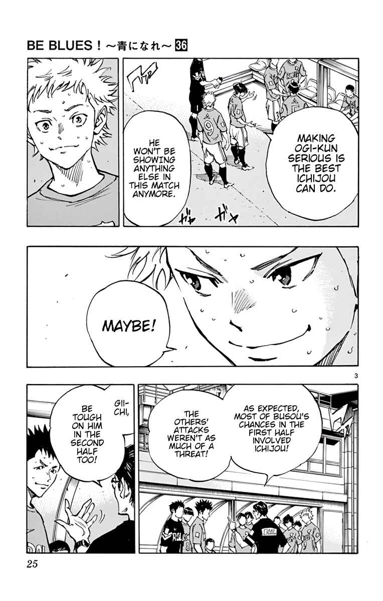 BE BLUES ~Ao ni Nare~ Chapter 351 - Page 4