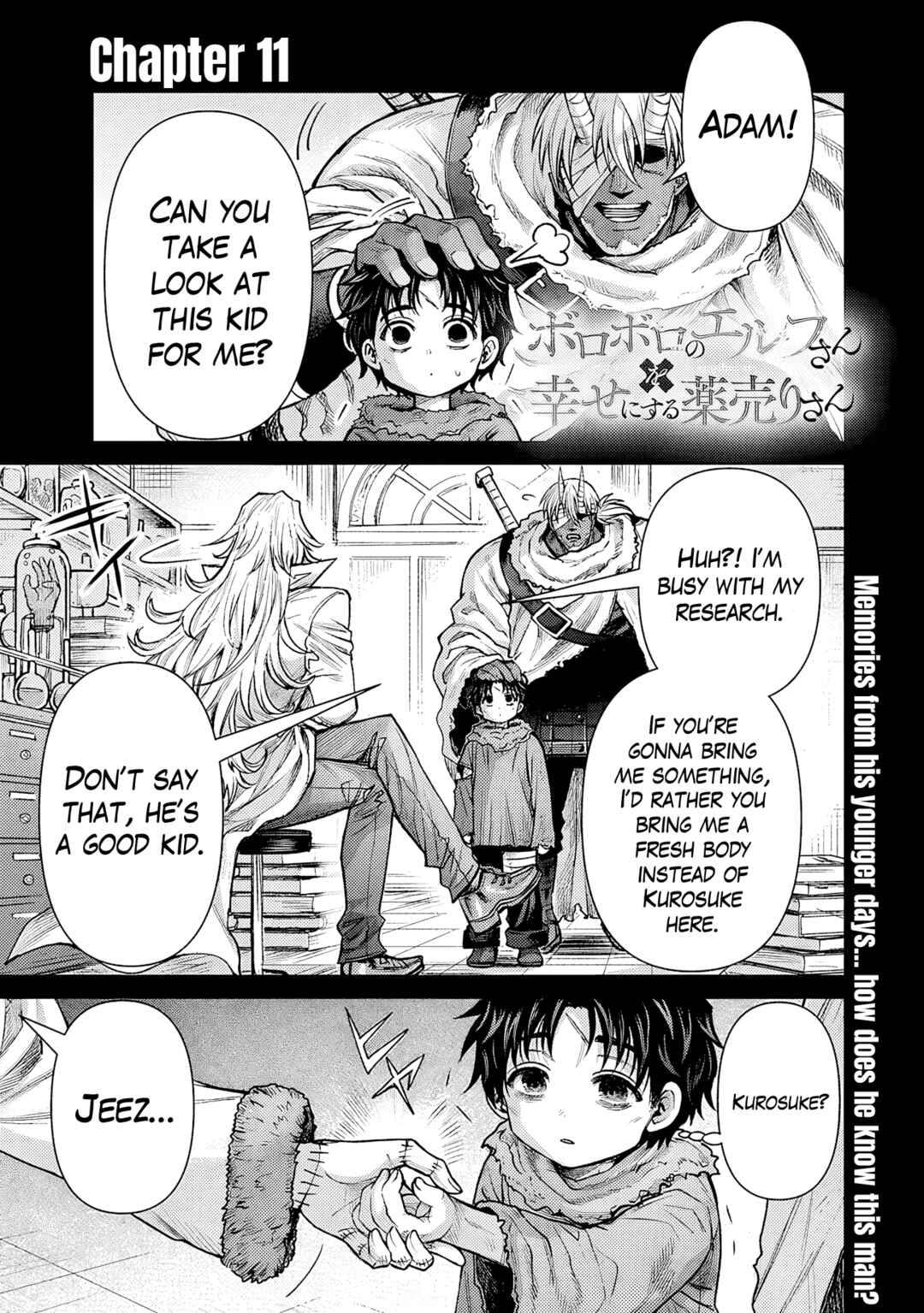 Boroboro no Elf-san wo Shiawase ni Suru Kusuriuri-san Chapter 11 - Page 2