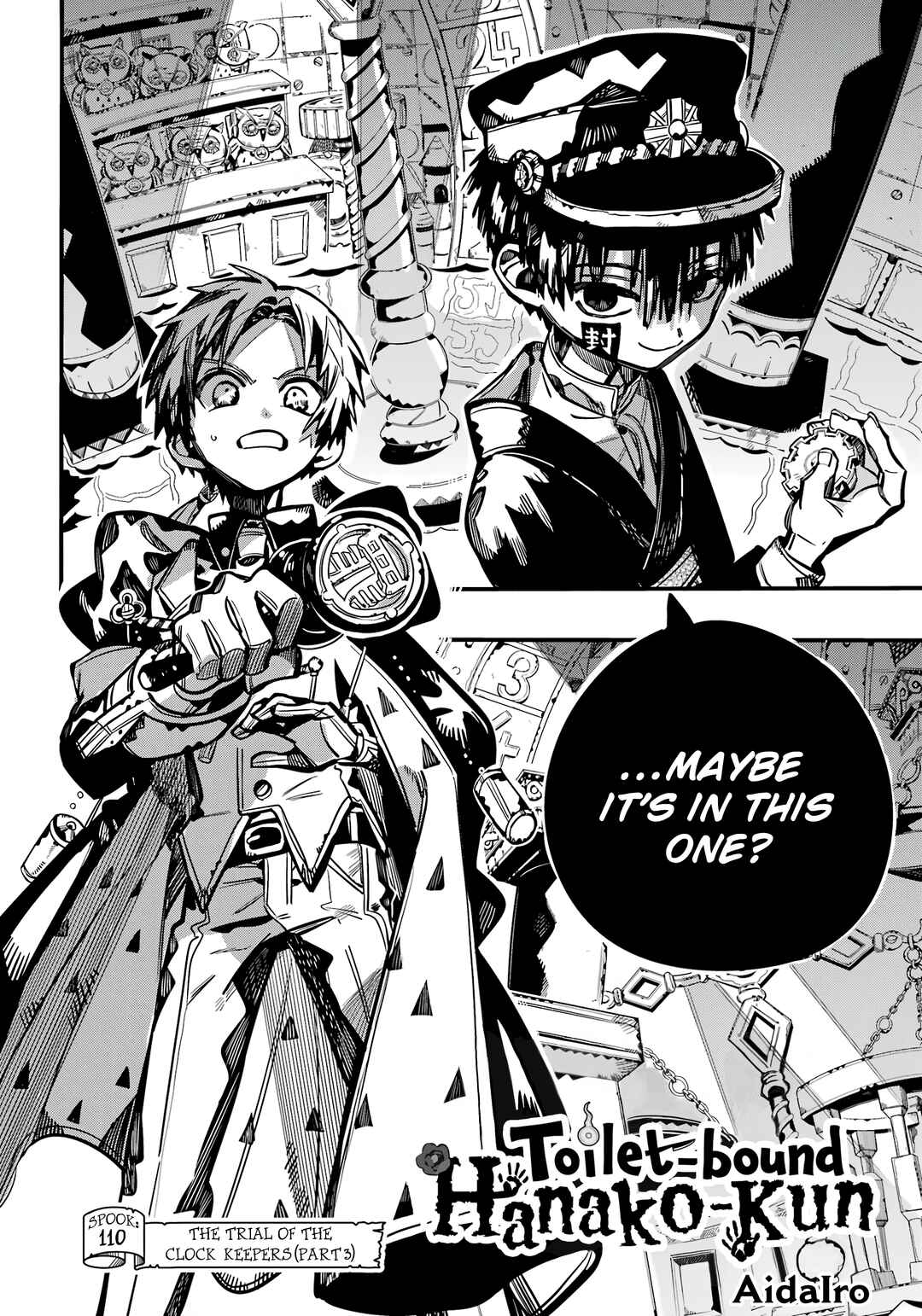 Jibaku Shounen: Hanako-kun Chapter 110 - Page 3