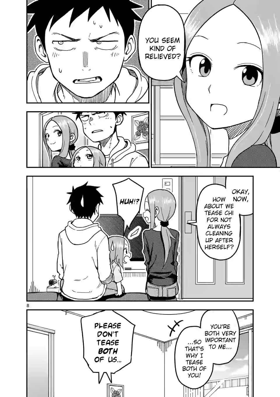 Karakai Jouzu no (Moto) Takagi-san Chapter 133 - Page 8