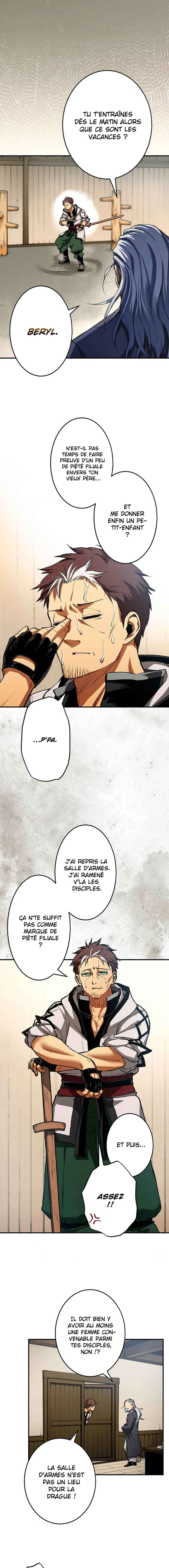 Katainaka no Ossan, Kensei ni Naru: Tada no Inaka no Kenshutsu Shihan datta noni, Taisei Shita Deshi-tachi ga Ore o Houtte Kurenai Ken (Tateyomi Furukaraa-ban) Chapter 1 - Page 6