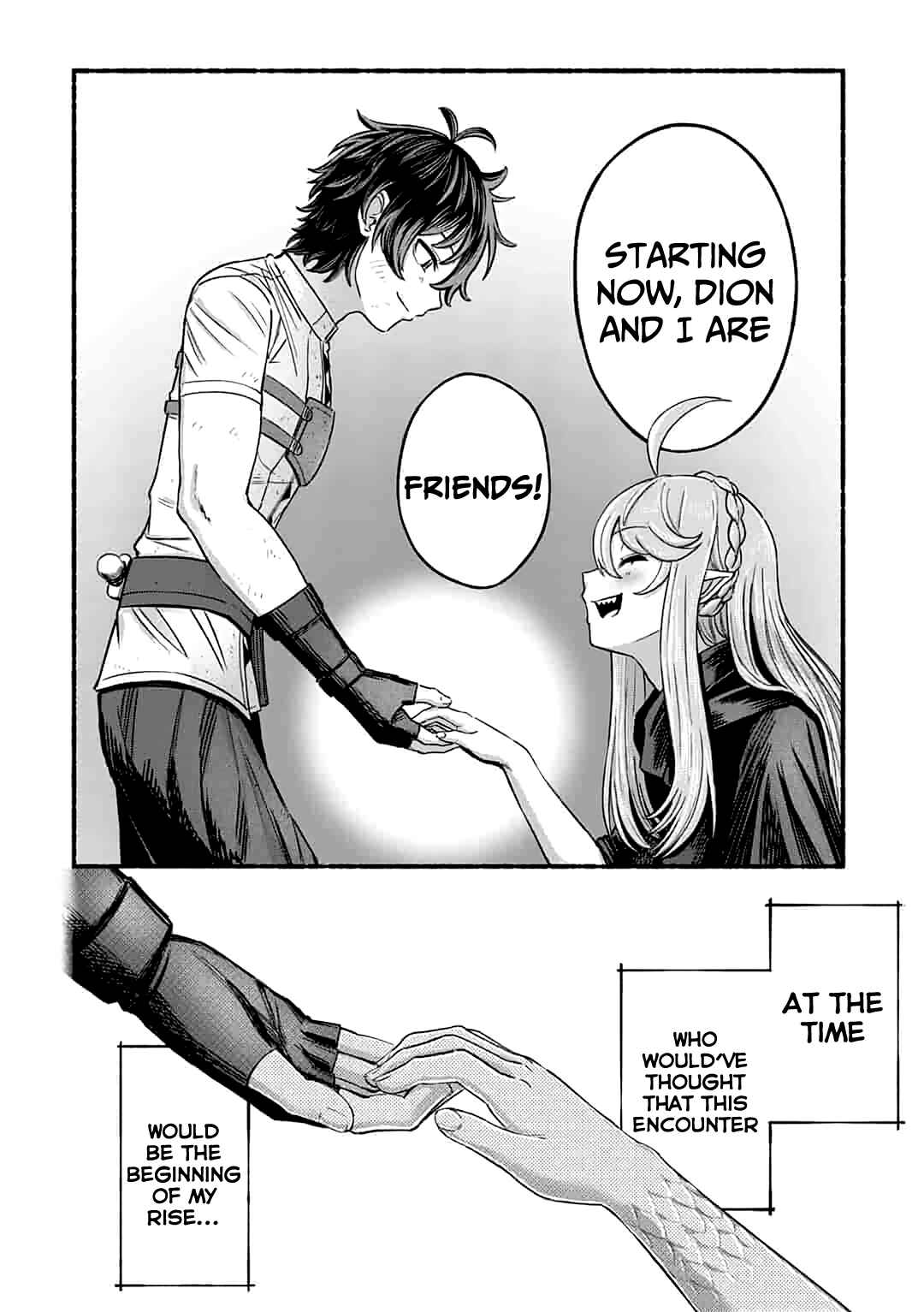 Ryuu to Ayumu Nariagari Boukensha-dou ~Youzumi toshite S-Rank Party kara Tsuihou Sareta Kaifuku Majutsushi, Suterareta Saki de Saikyou no Shinryuu o Fukkatsu Saseteshimau~ Chapter 1.2 - Page 23