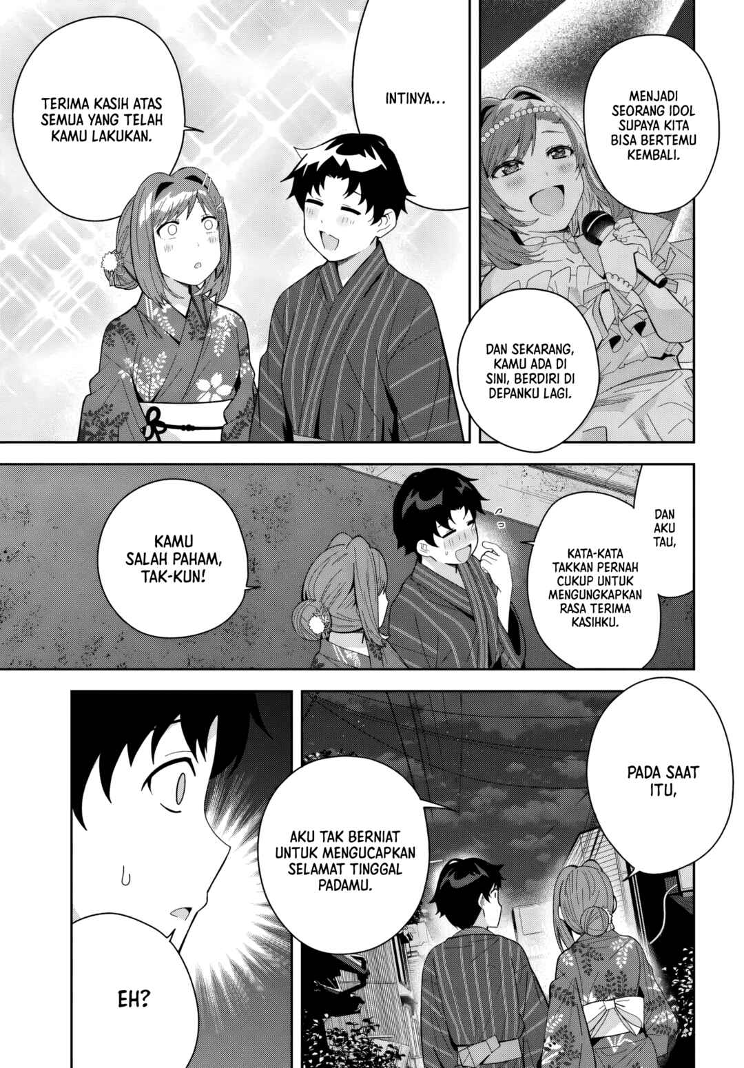 Classmate no Moto Idol ga, Tonikaku Kyodou Fushin nandesu. Chapter 23 - Page 29