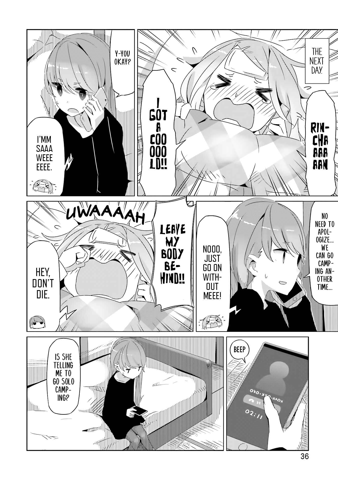 Yuru Camp△ Chapter 15 - Page 4