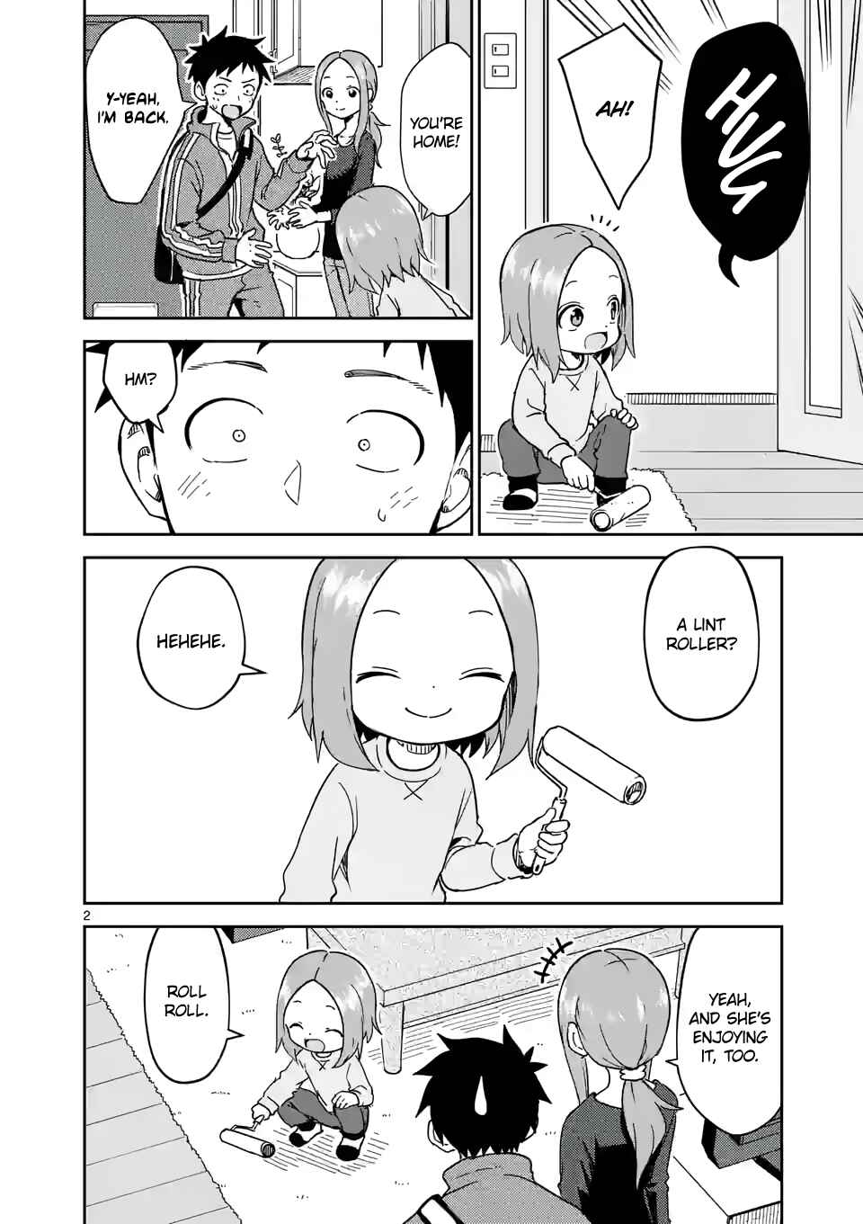 Karakai Jouzu no (Moto) Takagi-san Chapter 256 - Page 2