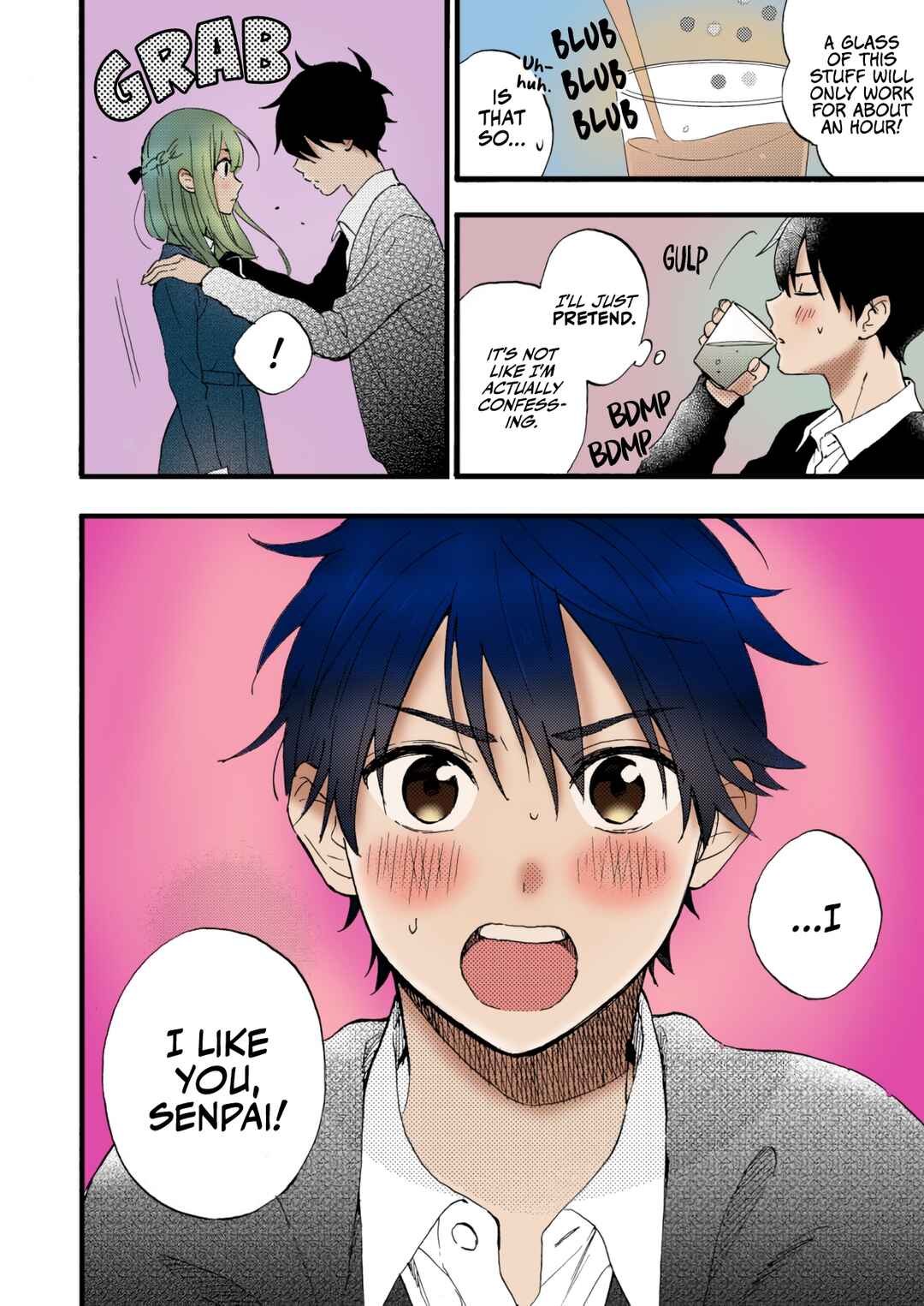 Me and Senpai's Lab Chapter Oneshot (fan colored) - Page 3
