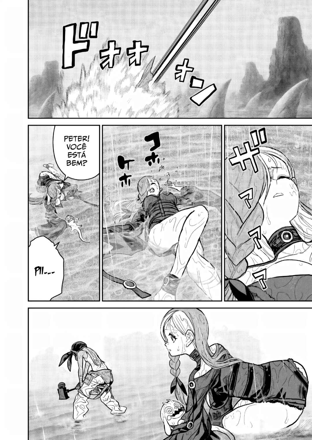 Abandoned: Tsuyosugite Buki ga Kowareru Yuusha to Buki Shokunin no Elf Chapter 25 - Page 2