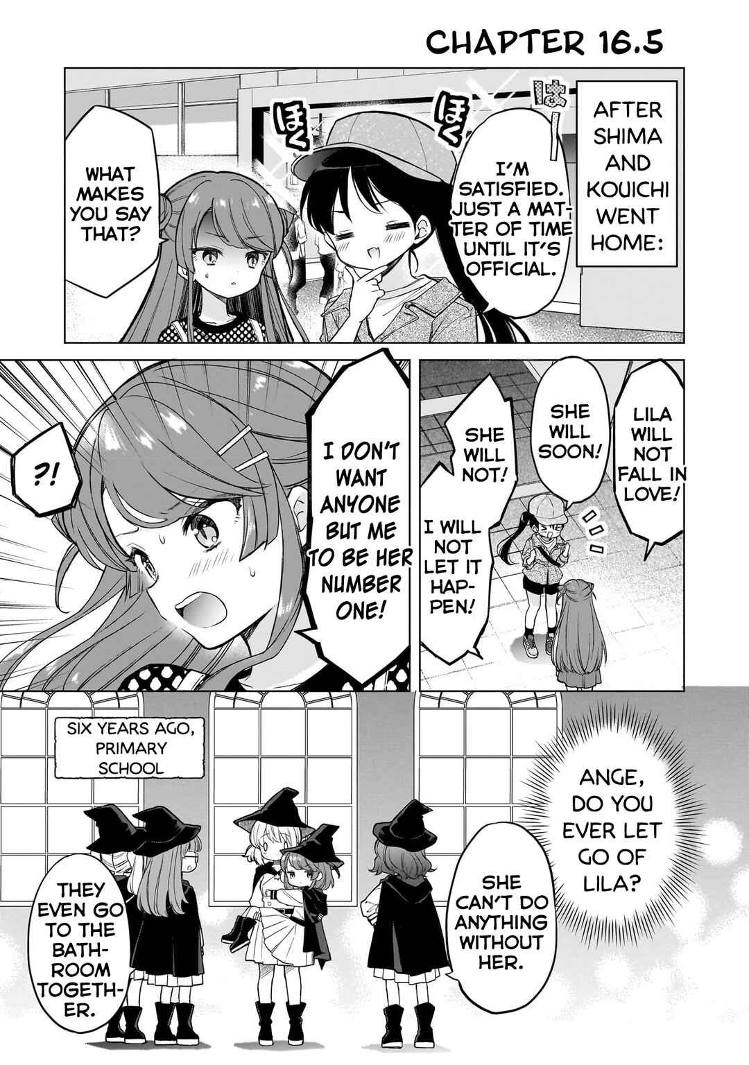 Majo wa Mangetsu ni Saku Chapter 16.5 - Page 1