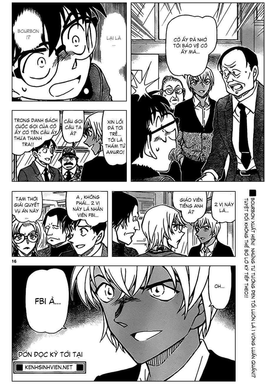 Meitantei Conan vs. Kuro-zukume no Otokotachi Chapter 19 - Page 15