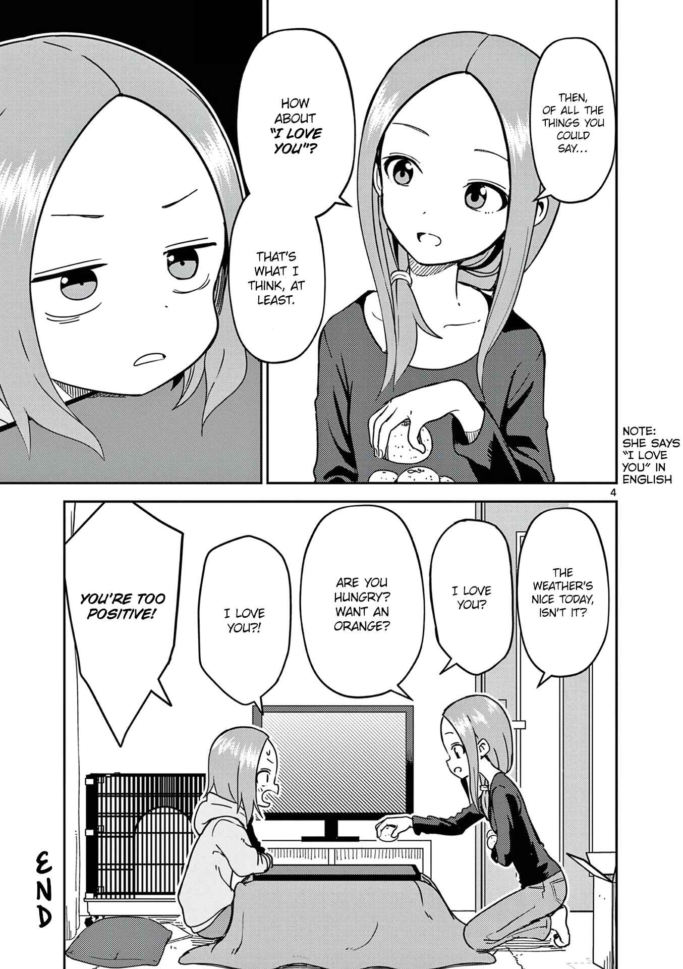 Karakai Jouzu no (Moto) Takagi-san Chapter 193.5 - Page 4