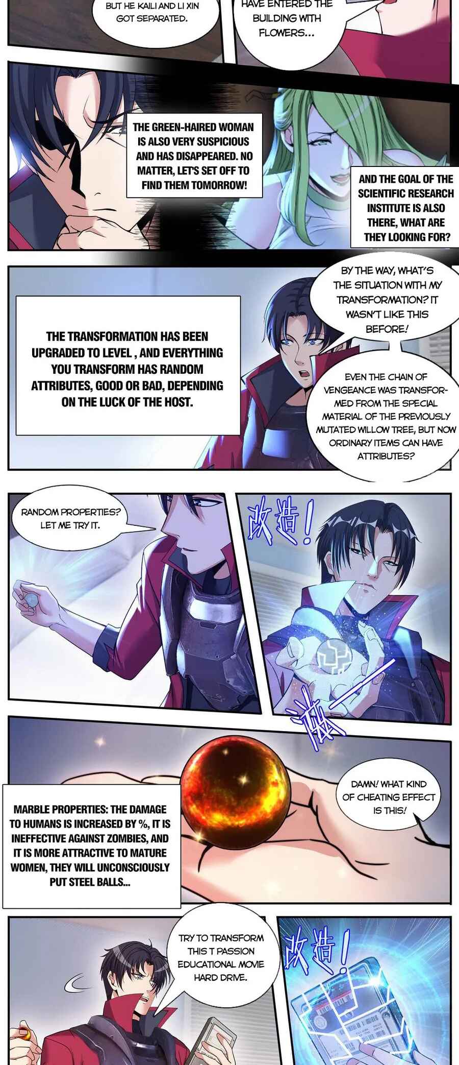 Xìtǒng Sòng Wǒ Bìnànsuǒ Chapter 195 - Page 7