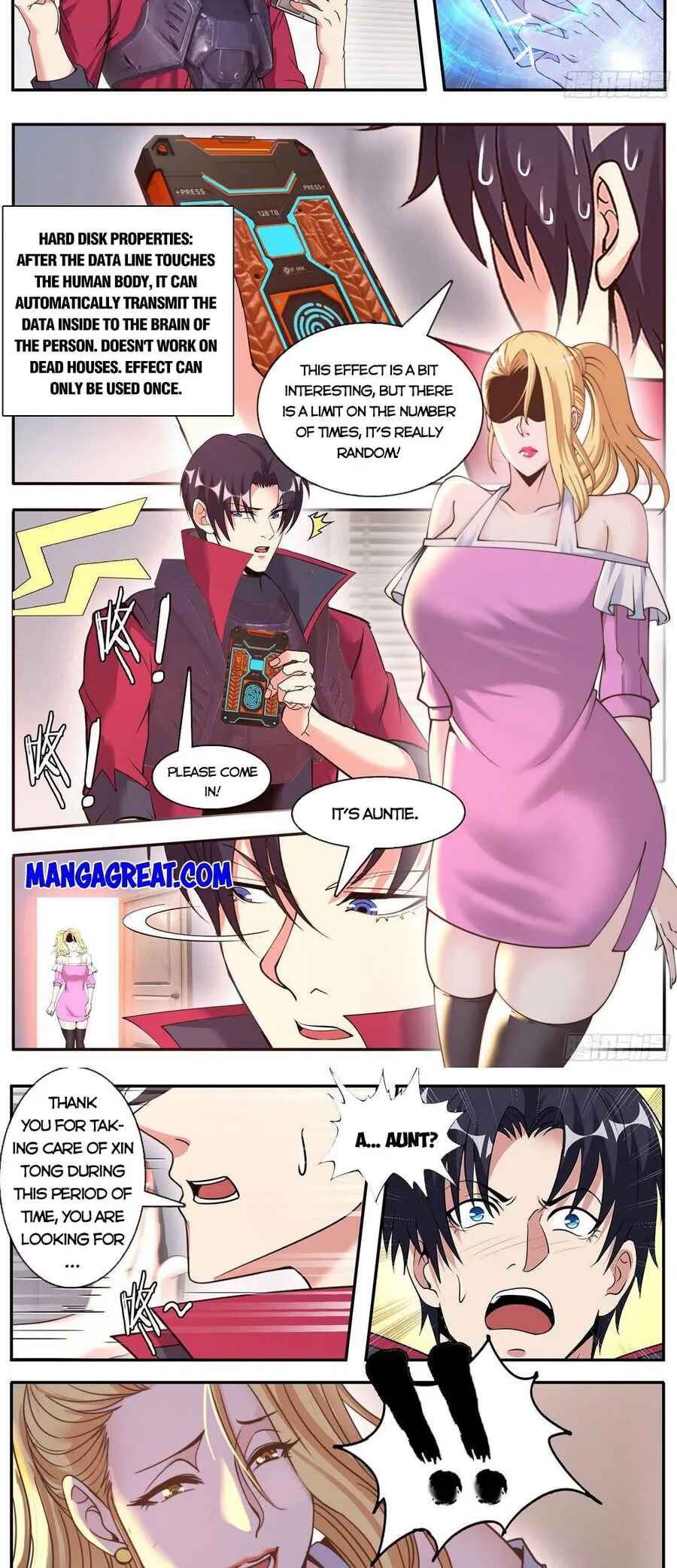 Xìtǒng Sòng Wǒ Bìnànsuǒ Chapter 195 - Page 8