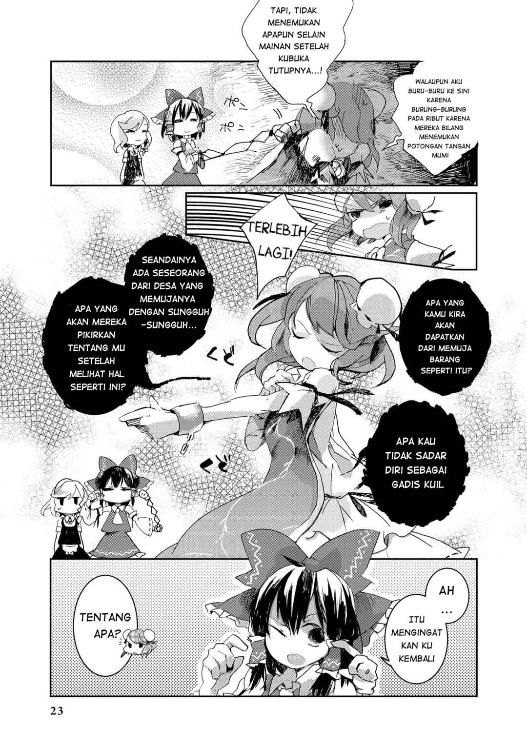 Touhou Ibara Kasen ~ Wild and Horned Hermit. Chapter 1 - Page 23