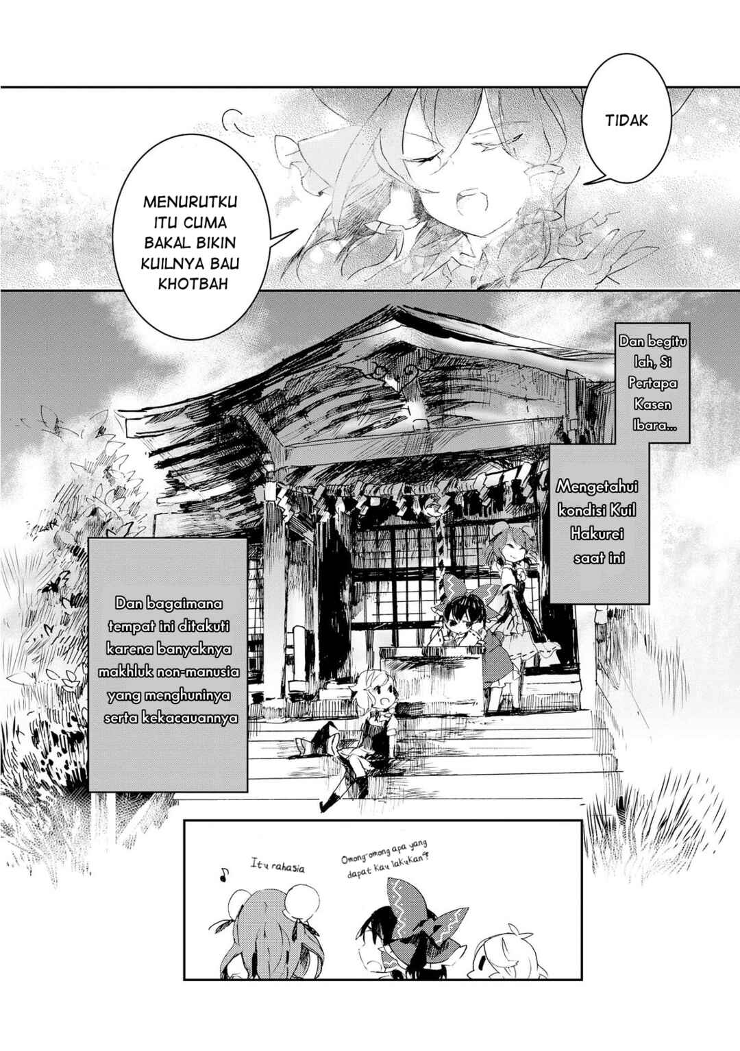 Touhou Ibara Kasen ~ Wild and Horned Hermit. Chapter 1 - Page 28