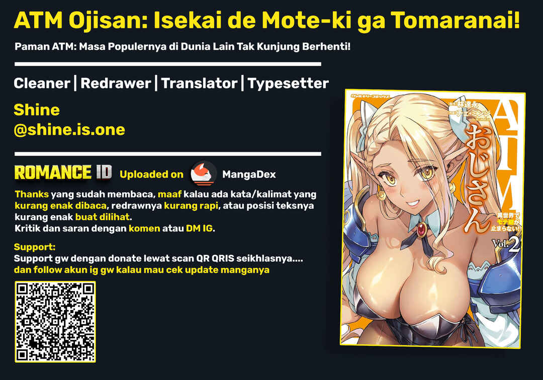 ATM Ojisan: Isekai de Mote-ki ga Tomaranai! Chapter 15 - Page 21