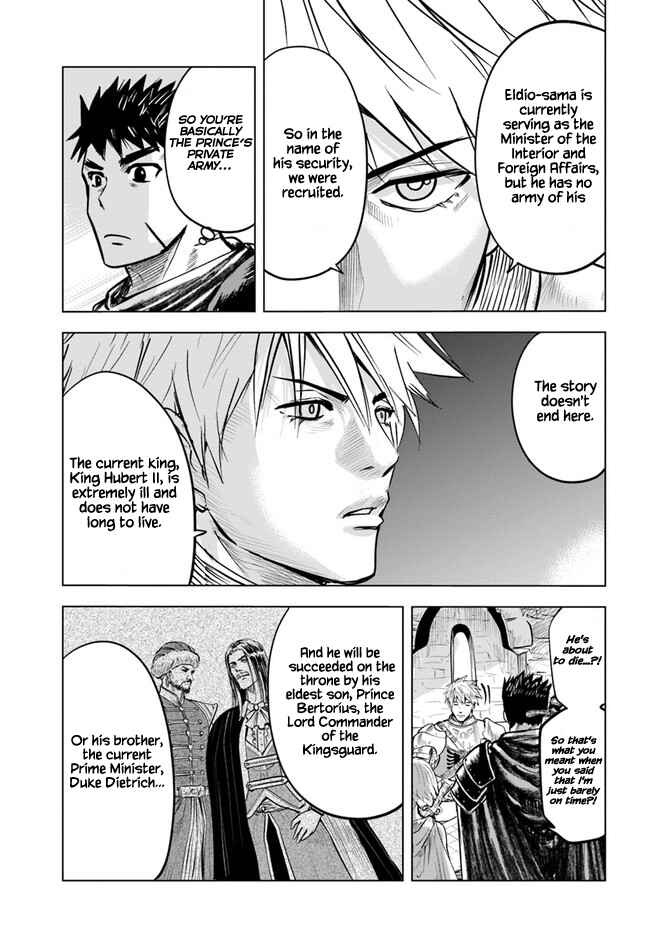Oukoku e Tsuzuku Michi - Dorei Kenshi no Nariagari Harem Life Chapter 24 - Page 23