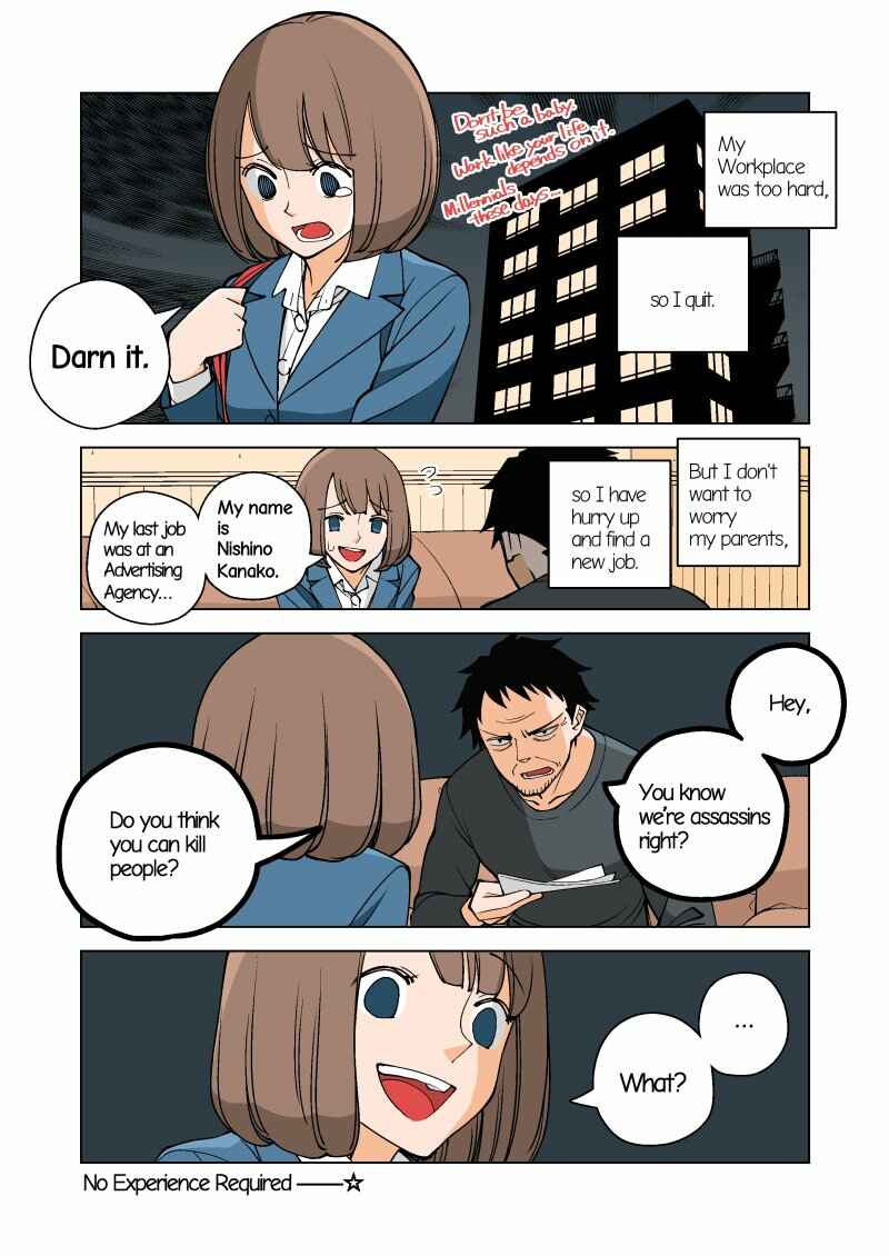 Shiawase Kanako no Koroshiya Seikatsu Chapter 1 - Page 2