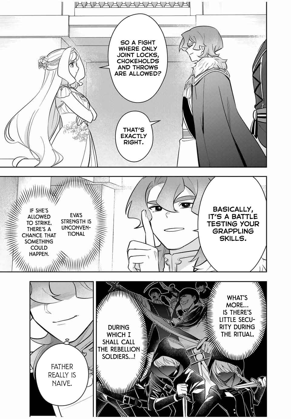 Koujo Tensei: Densetsu no Dai Madoushi (♂), Hime Kishi to Narite Densetsu no Reijou Kishidan o Tsukuri Musou Suru Chapter 4 - Page 11