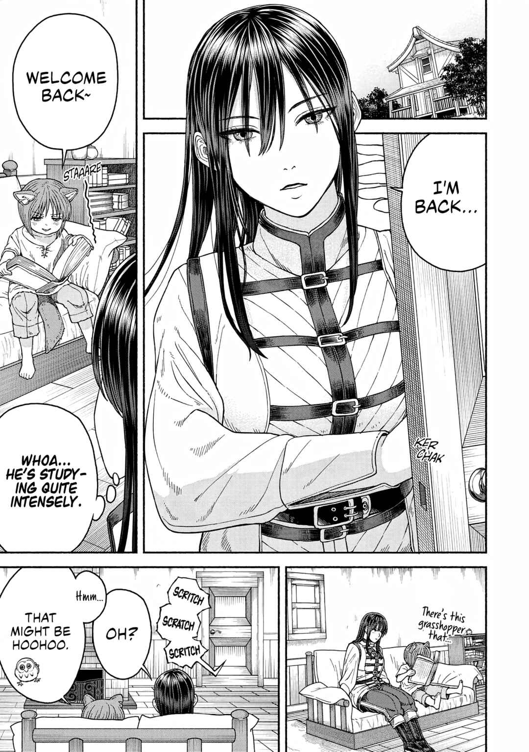Onna Kishi to Kemomimi no Ko Chapter 13 - Page 1