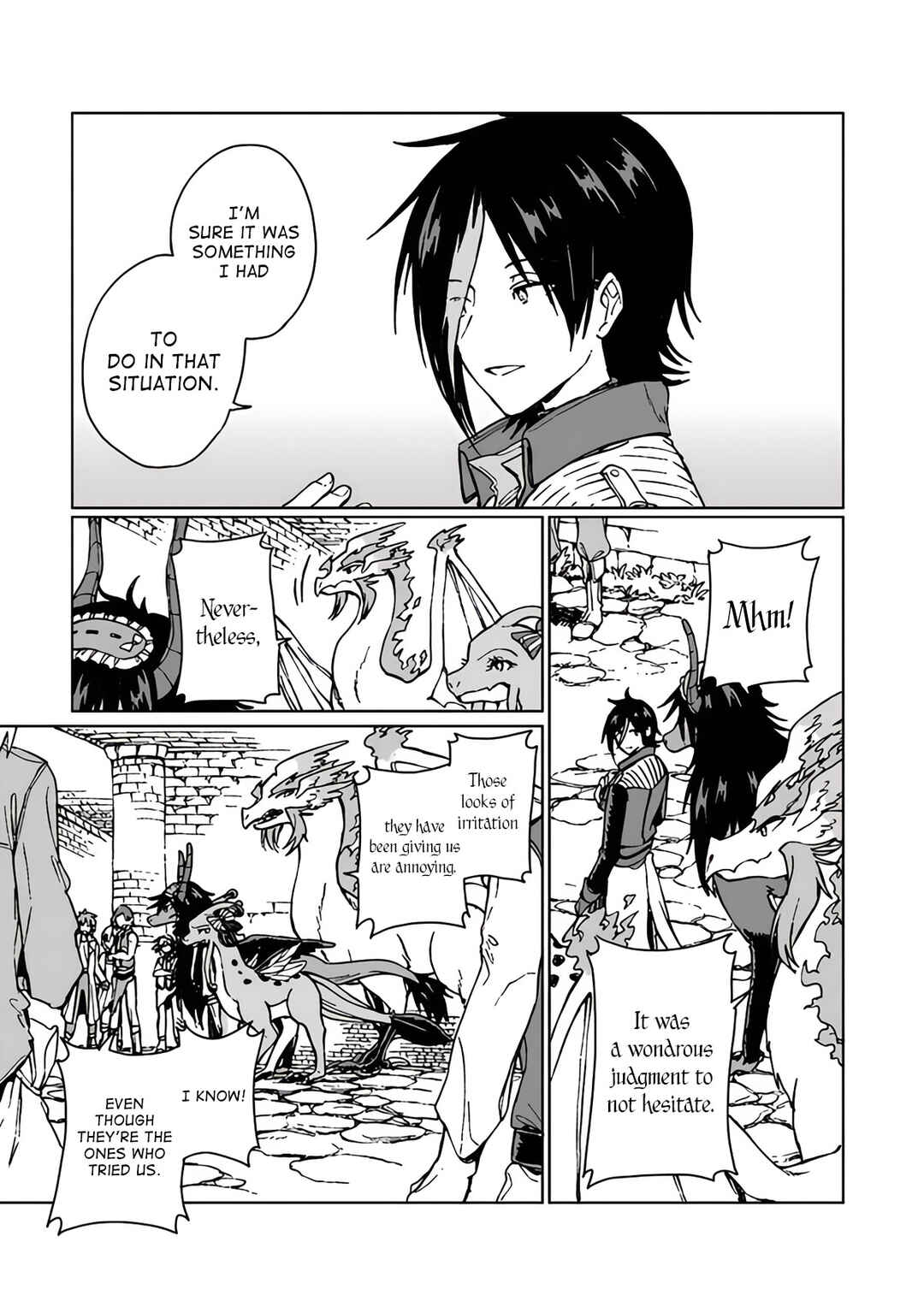 S-kyuu Guild wo Tsuihousareta kedo, Jitsu wa Ore dake Dragon no Kotoba ga Wakaru no de, Kidzuita Toki ni wa Ryuu Kishi no Chouten wo Kiwametemashita. Chapter 14 - Page 24