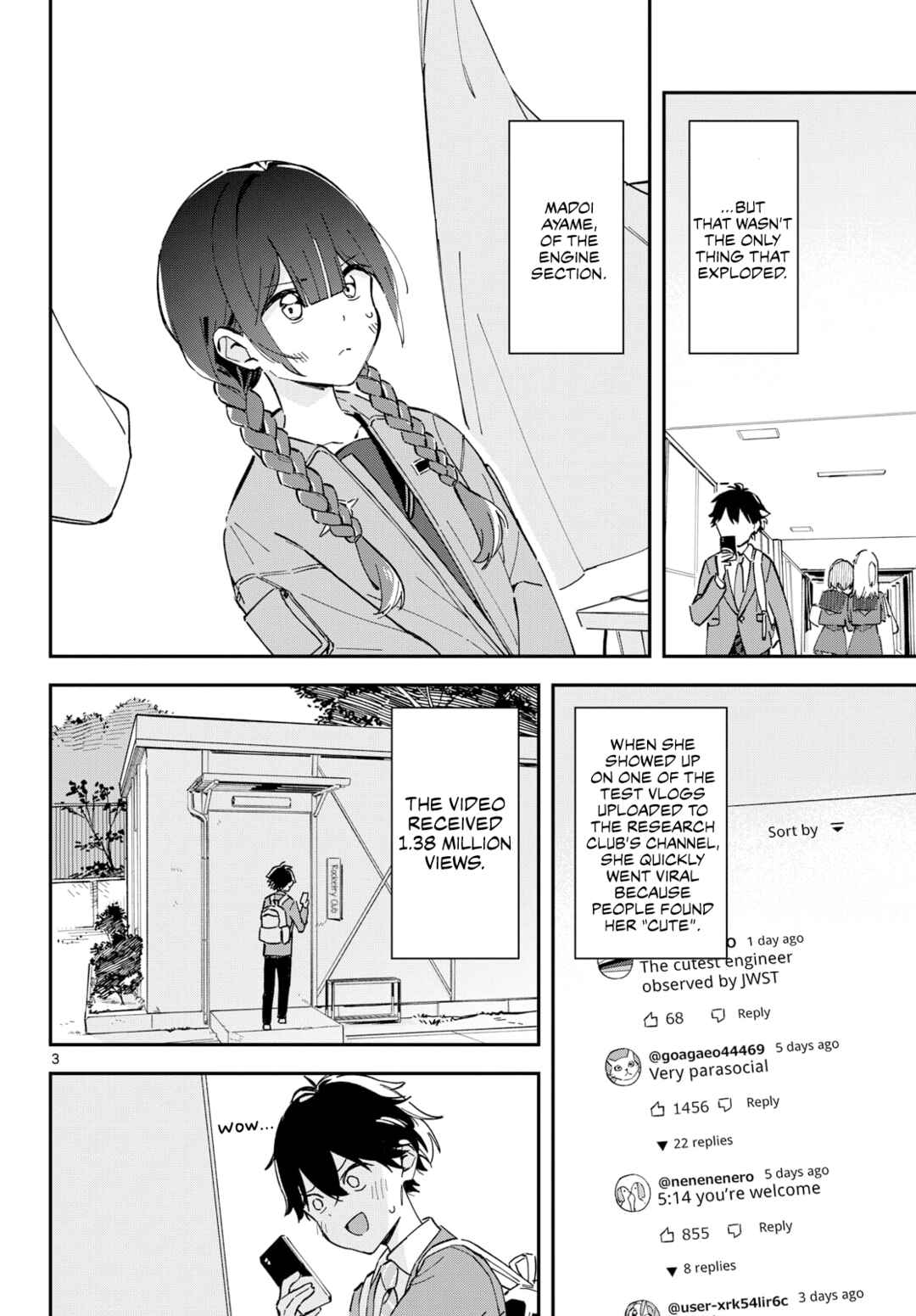 Houkago, Bokura wa Sora ni Madou Chapter 1 - Page 3