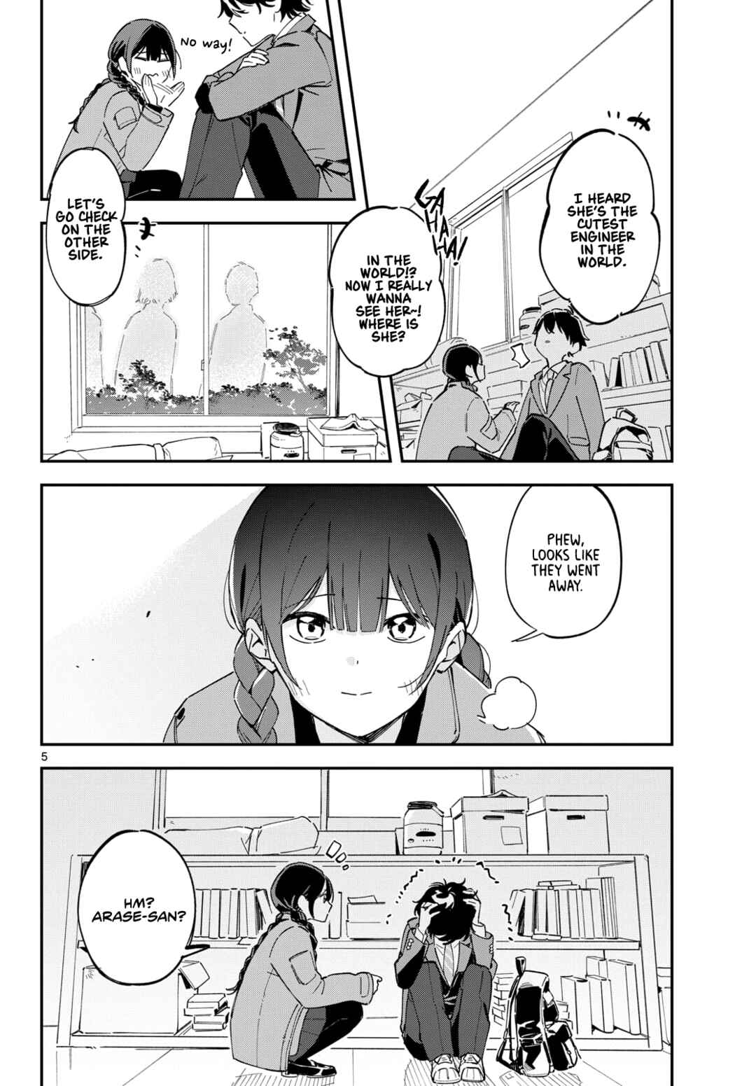 Houkago, Bokura wa Sora ni Madou Chapter 1 - Page 5