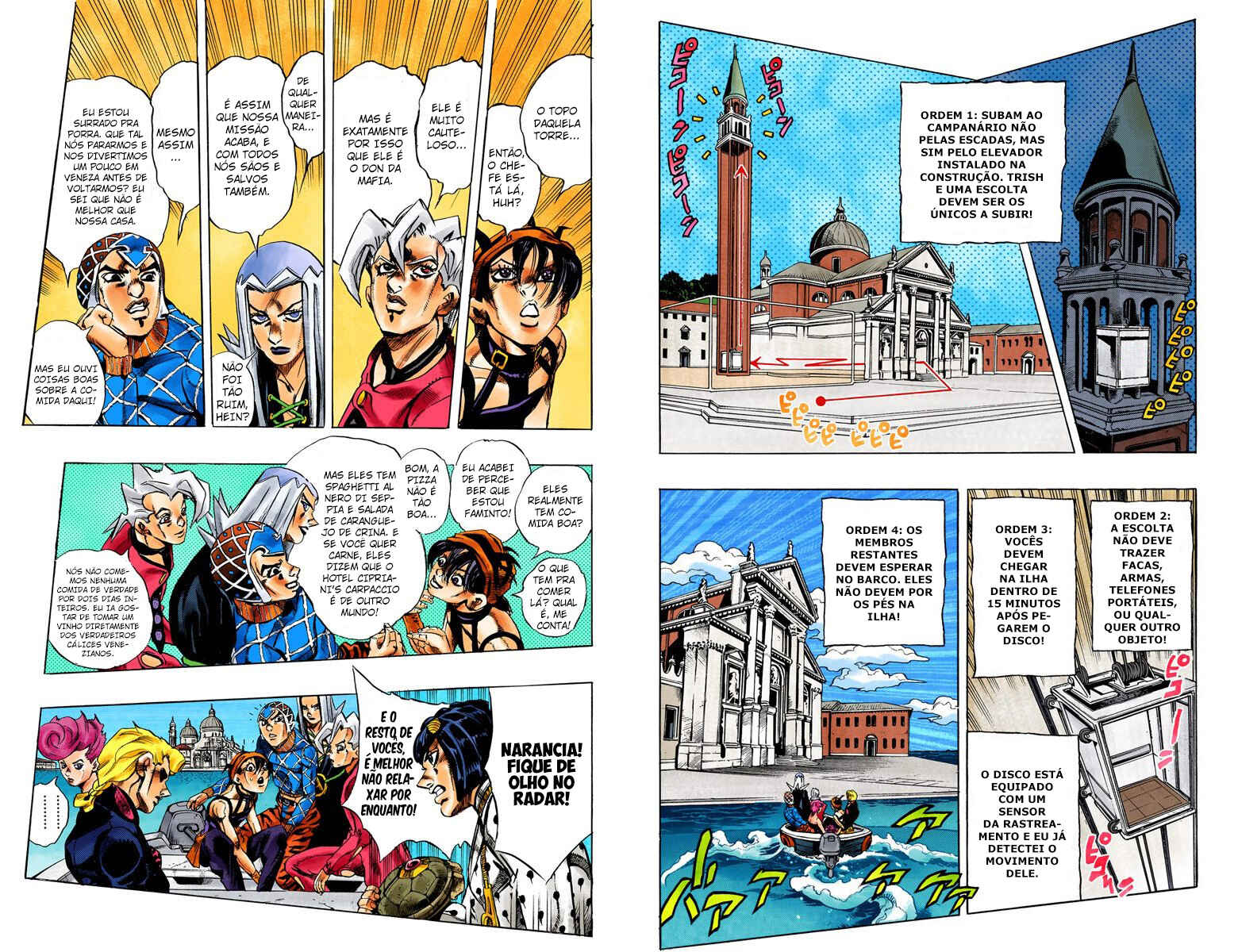 JoJo no Kimyou na Bouken: Part 5 - Ougon no Kaze Color-ban Chapter 77 - Page 4